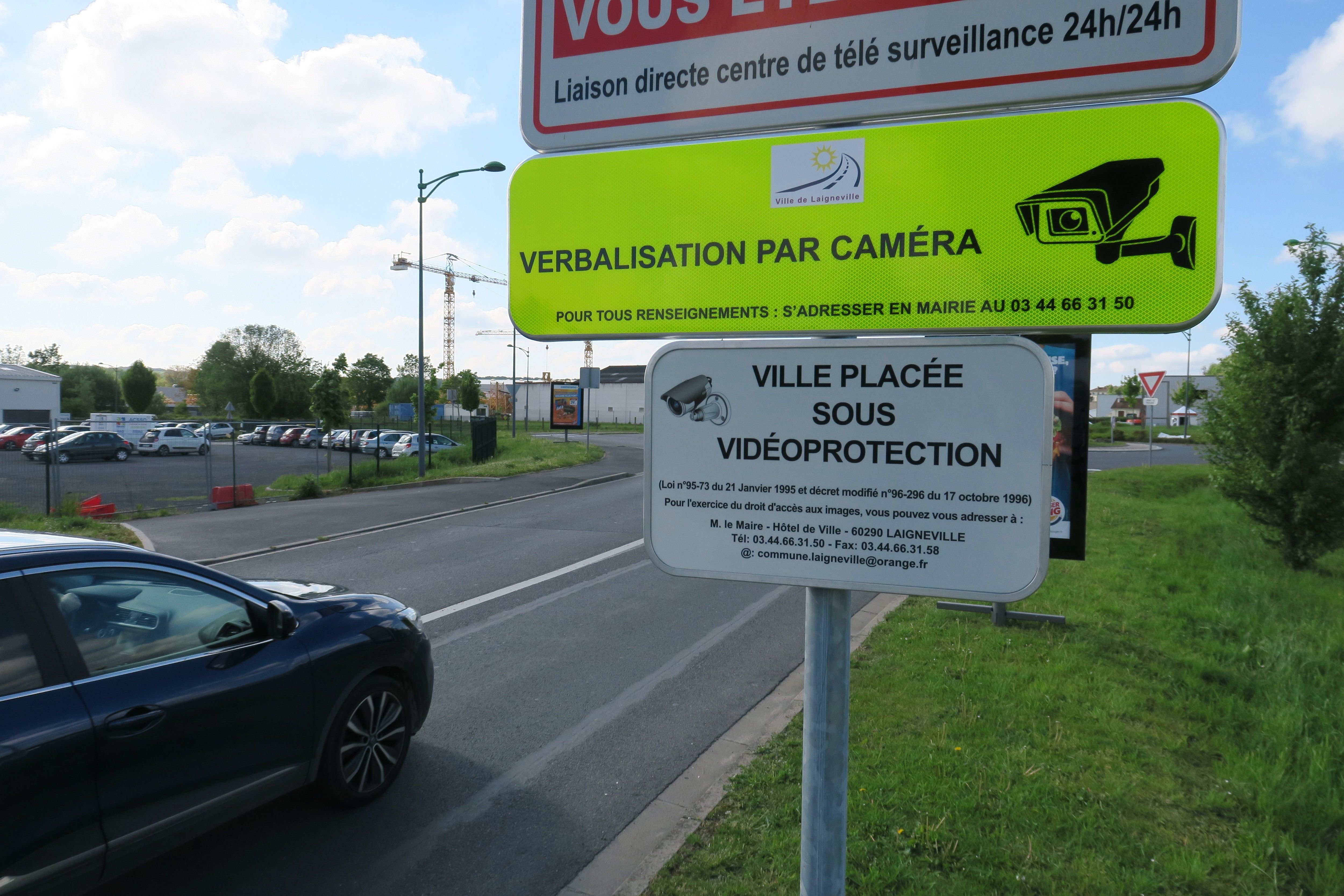 Selon le maire de Laigneville (Oise), l'utilisation de la vidéoverbalisation a permis de faire baisser la vitesse moyenne des automobilistes. LP/B.D.