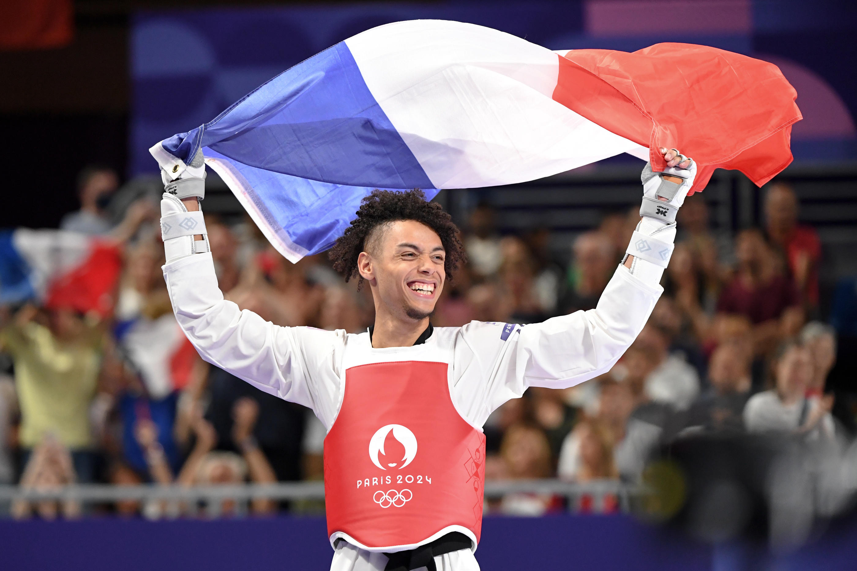 Le Français Cyrian Ravet a remporté la médaille de bronze sans combattre ce mercredi soir. Anthony Bibard/FEP/Icon Sport