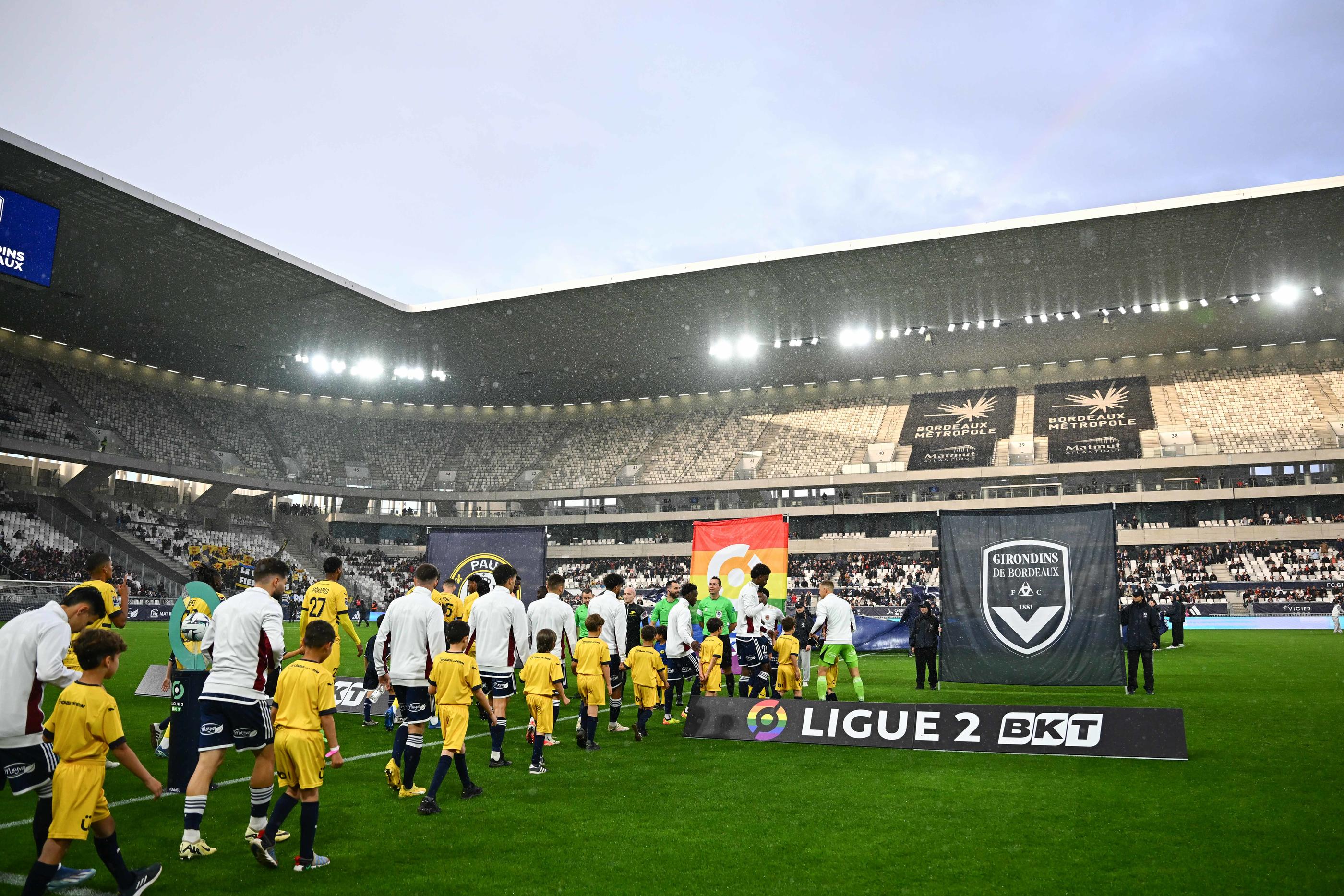 De la Ligue 2 à la disparition, c'est une descente aux enfers inarrêtable pour les Girondins de Bordeaux. Icon Sport/Anthony Dibon