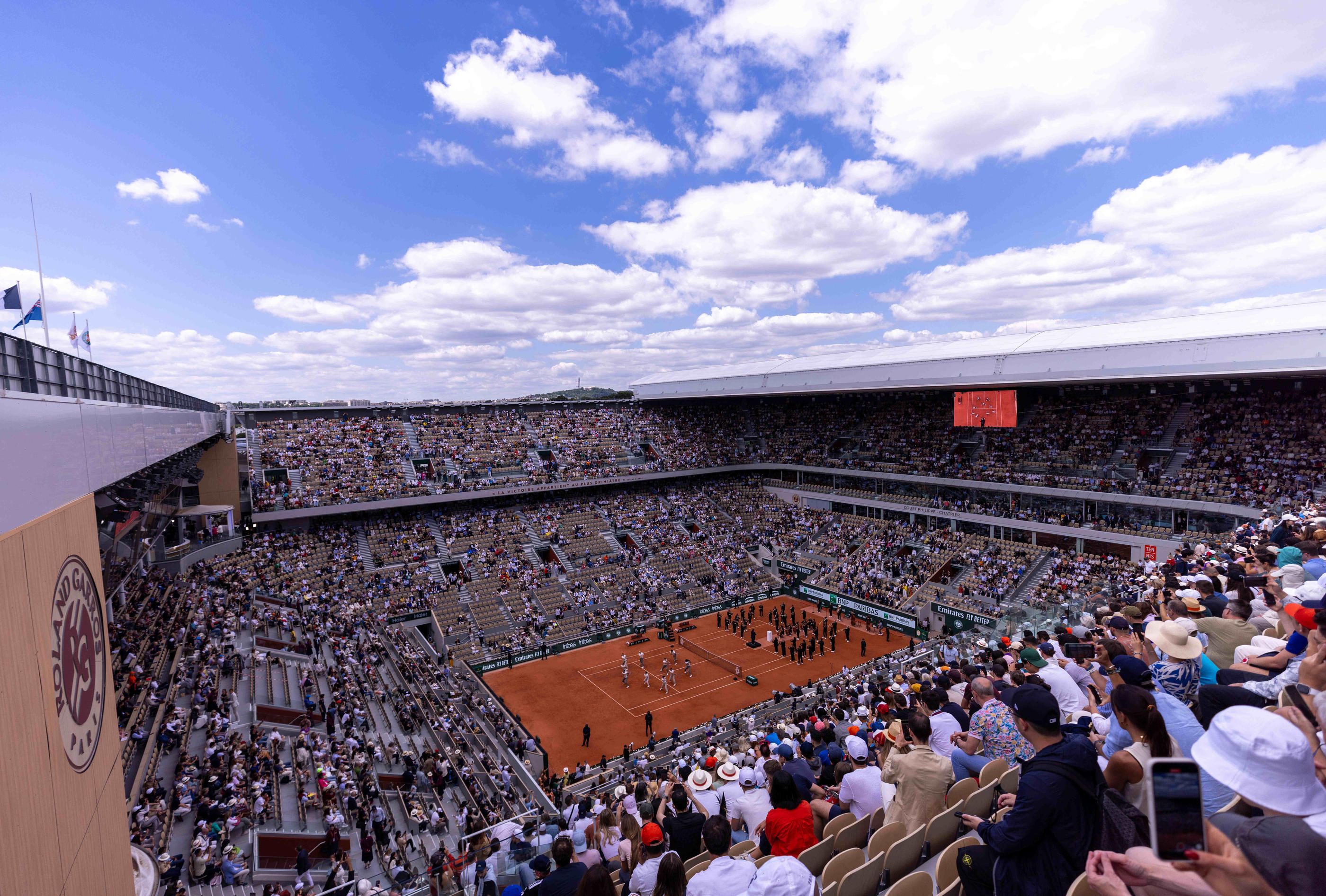 Roland-Garros va se transformer pour accueillir les Jeux. Icon Sport