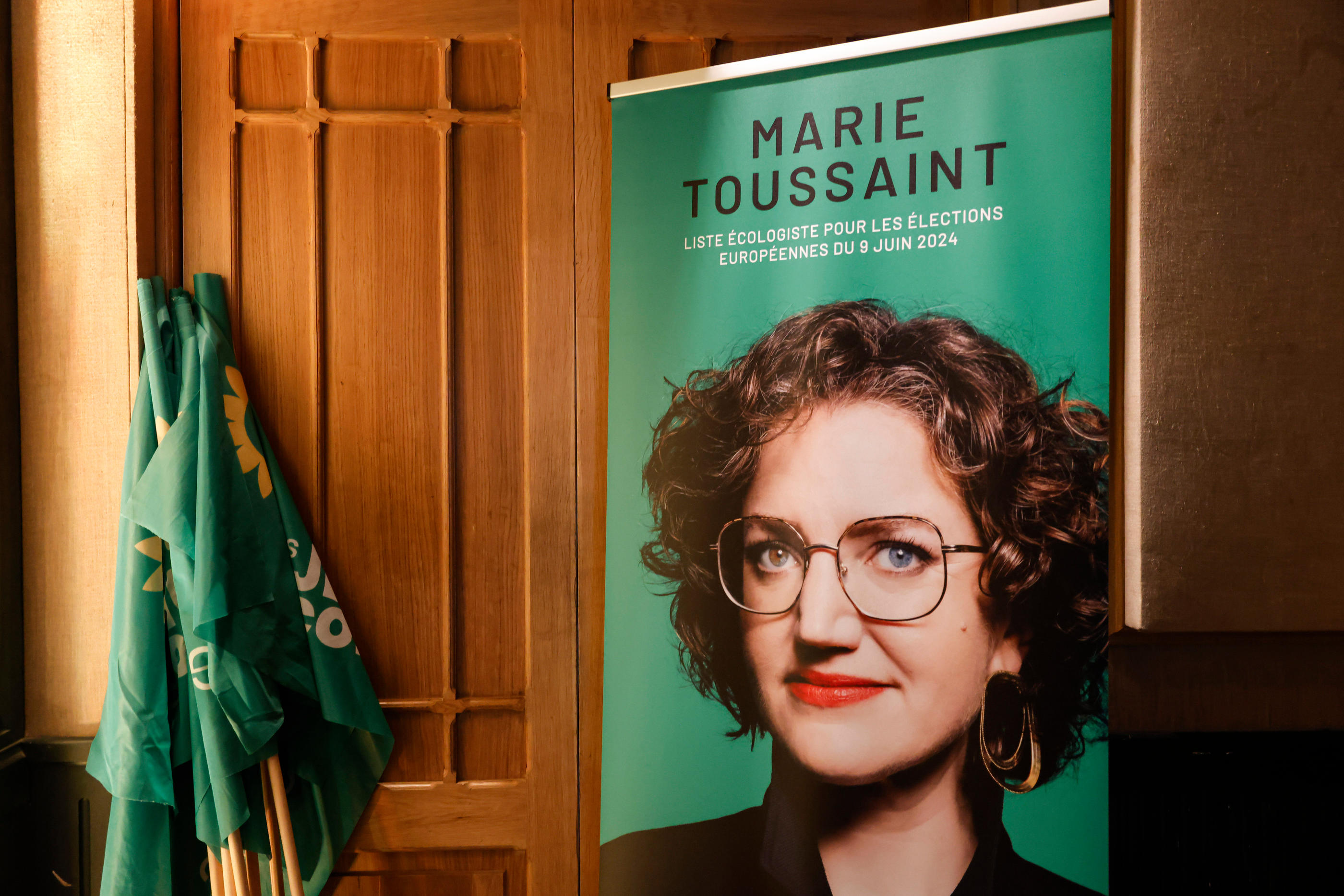 Marie Toussaint, tête de liste du partie Les Ecologistes, anciennement EELV Europe Ecologie Les Verts. LP/Olivier Corsan