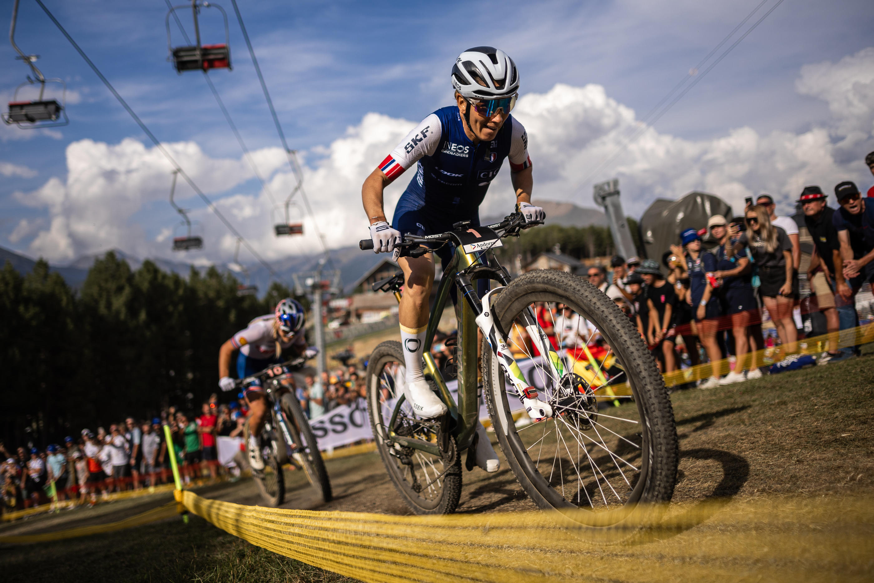 Pauline Ferrand-Prevot rêvait d'un sixième titre mondial en VTT, elle ne termine que 14e. Icon Sport