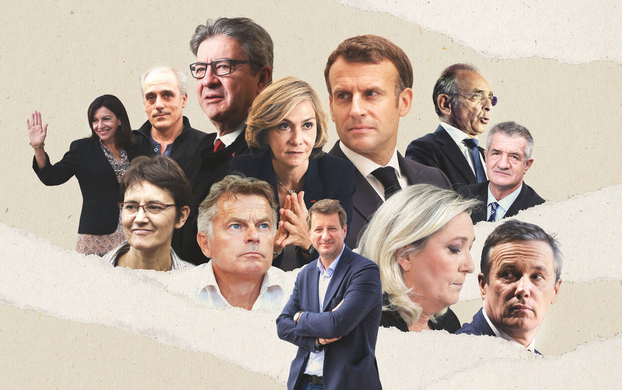 Parmi les 12 candidats à la présidentielle, Jean-Luc Mélenchon est arrivé en tête au 1er tour en Seine-et-Marne, devant Emmanuel Macron et Marine Le Pen. Datagif pour Le Parisien