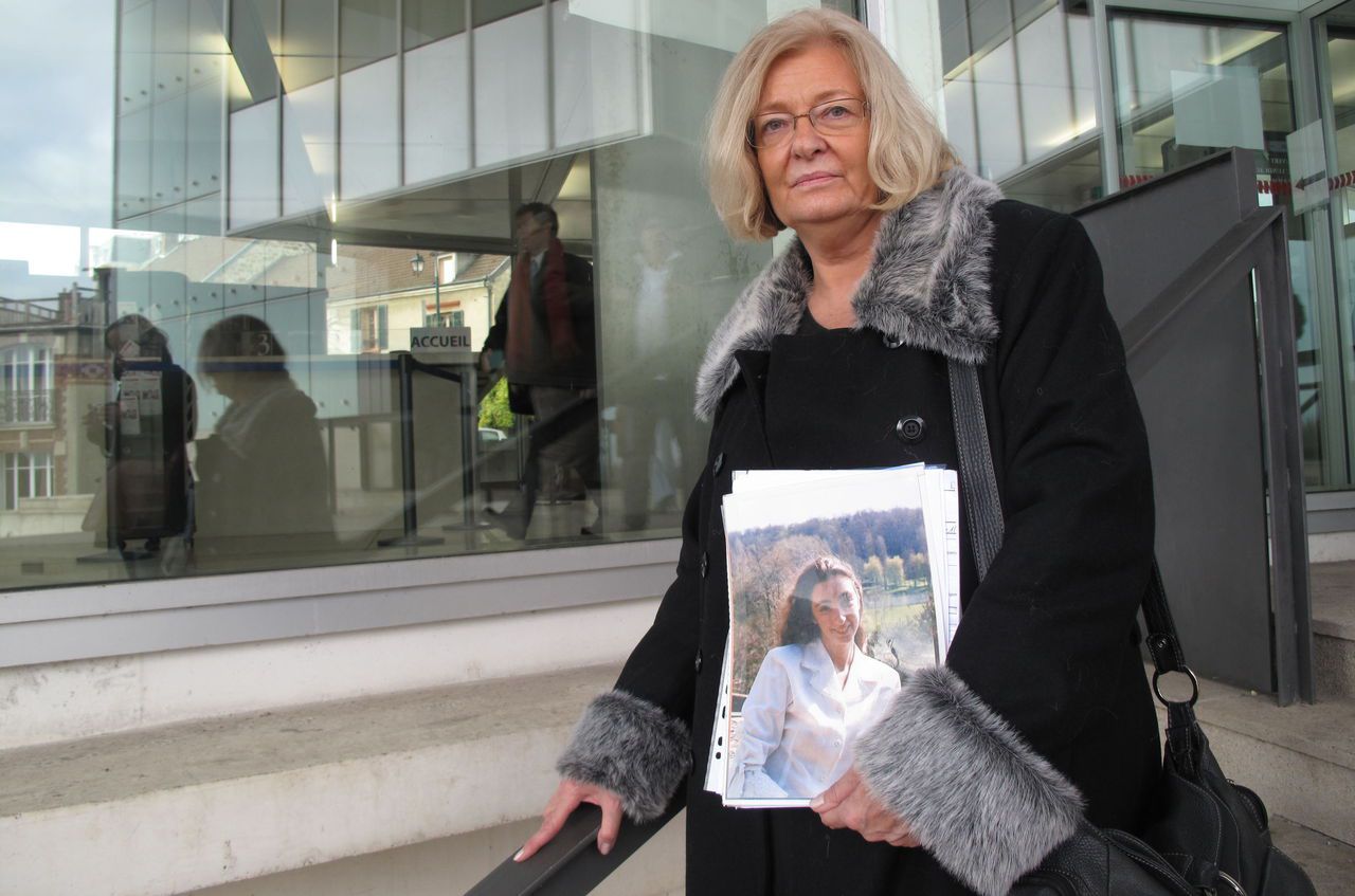 <b></b> Florence, la fille de Michèle Edaine (notre photo), est morte à l’hôpital de Moisselles (Val-d’Oise) le 14 mars 2004.