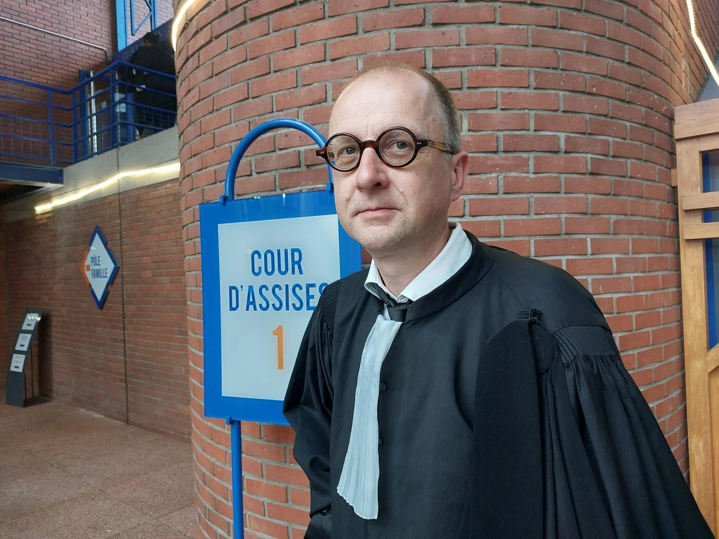Bobigny (Seine-Saint-Denis), ce mercredi 7 juin. Maitre Jean-Christophe Timoczko est l'avocat de Macek, l'une des principales victimes du surveillant accusé de multiples viols. LP/N.R.