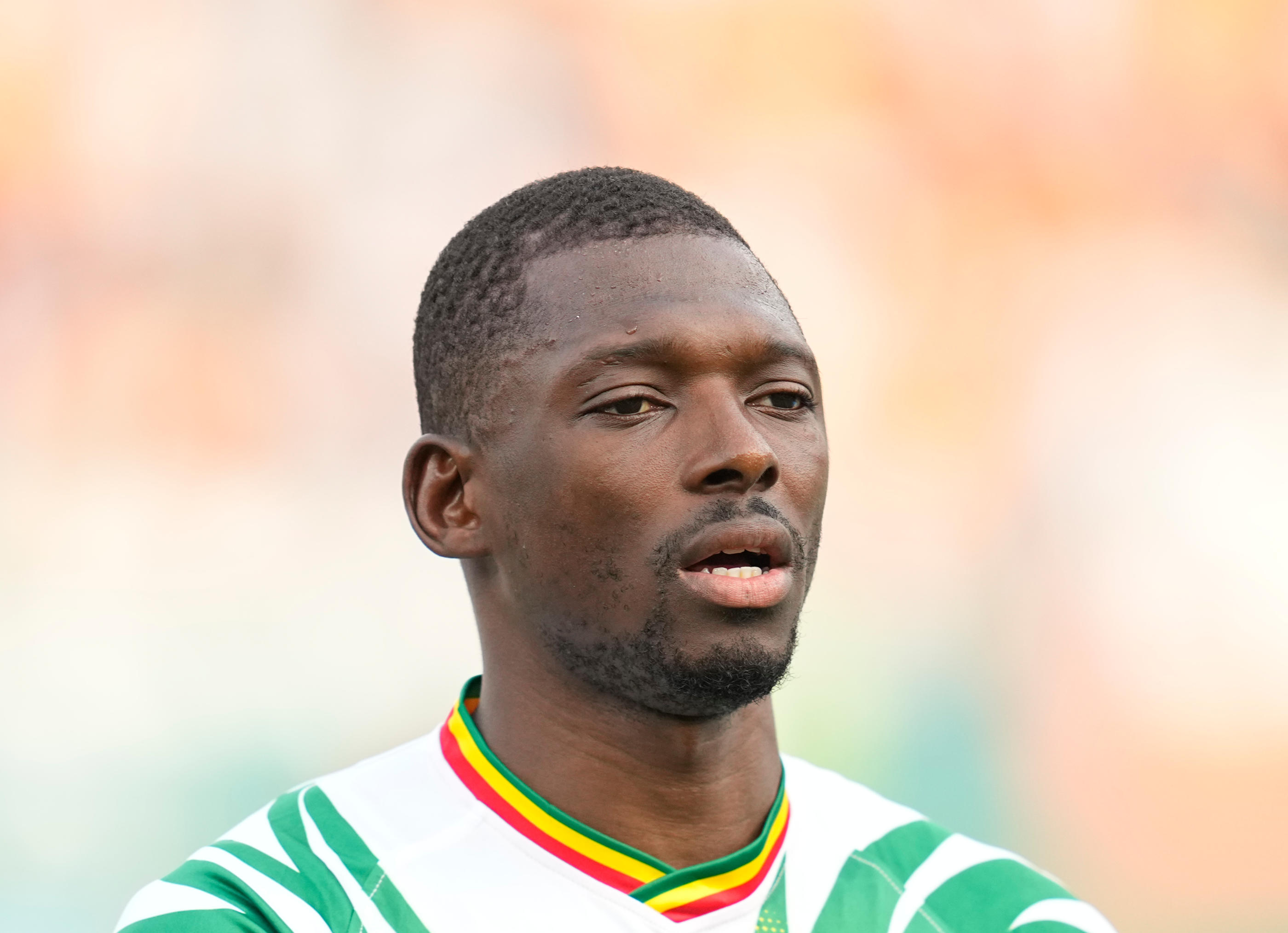 Hamari Traoré sous les couleurs du Mali à la CAN. Icon Sport