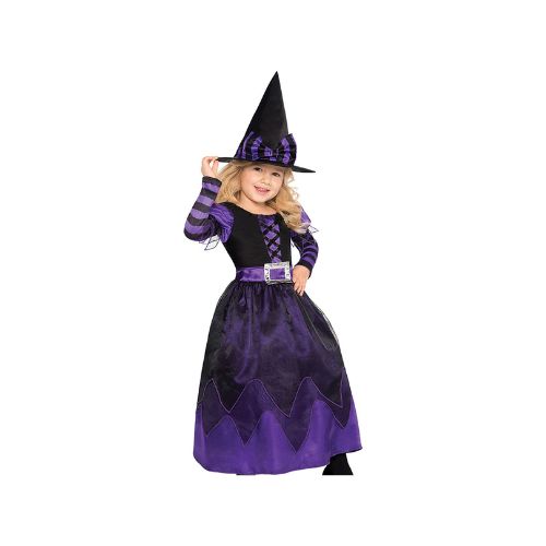 Déguisements dHalloween pour filles - sorcière dHalloween Accessoires  déguisement jupe et chapeau,Costumes dassistant cosp