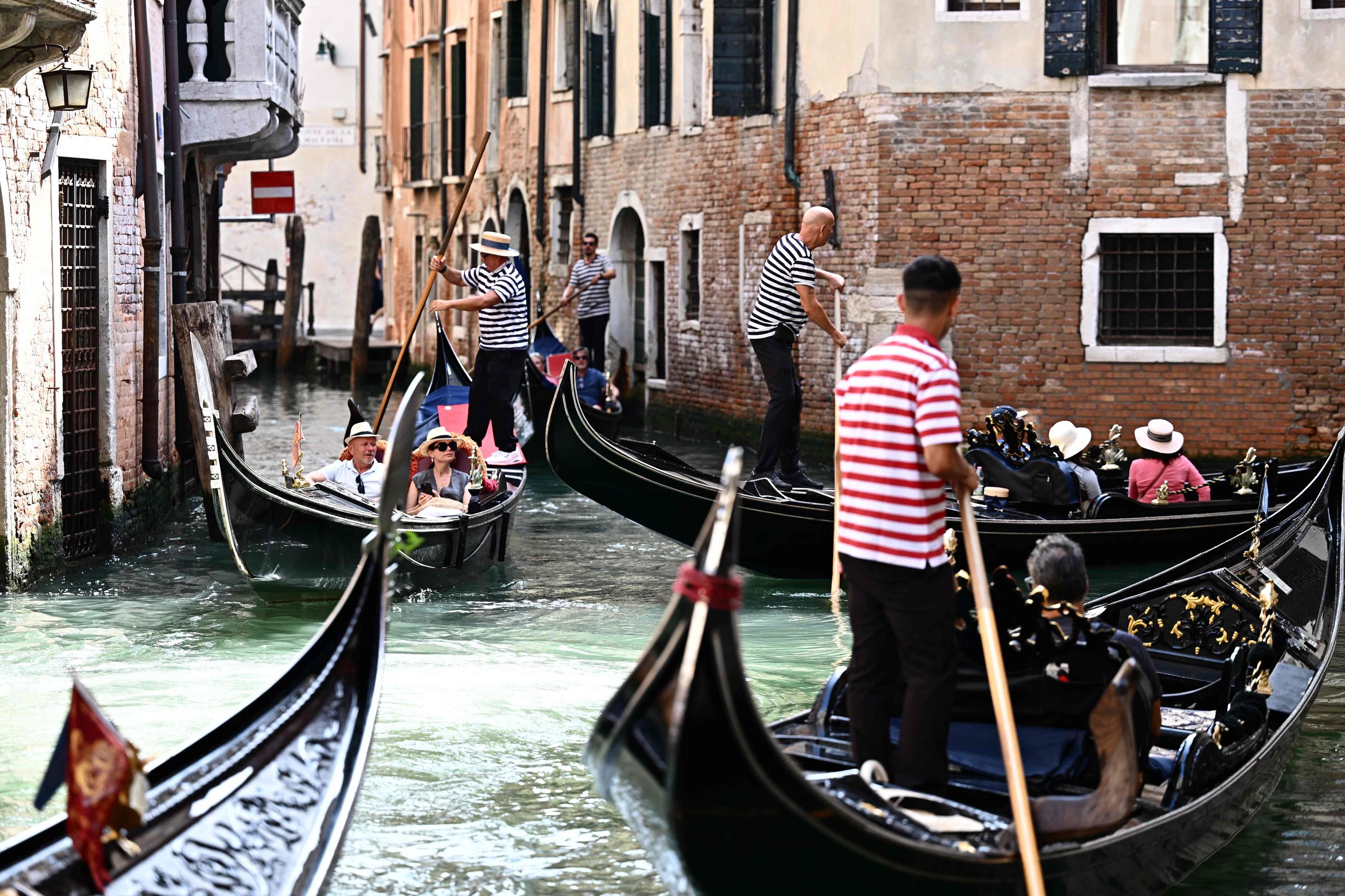 Visiter le centre de Venise ne se fera plus gratuitement pour les touristes à partir du printemps 2024. (Illustration) GABRIEL BOUYS / AFP