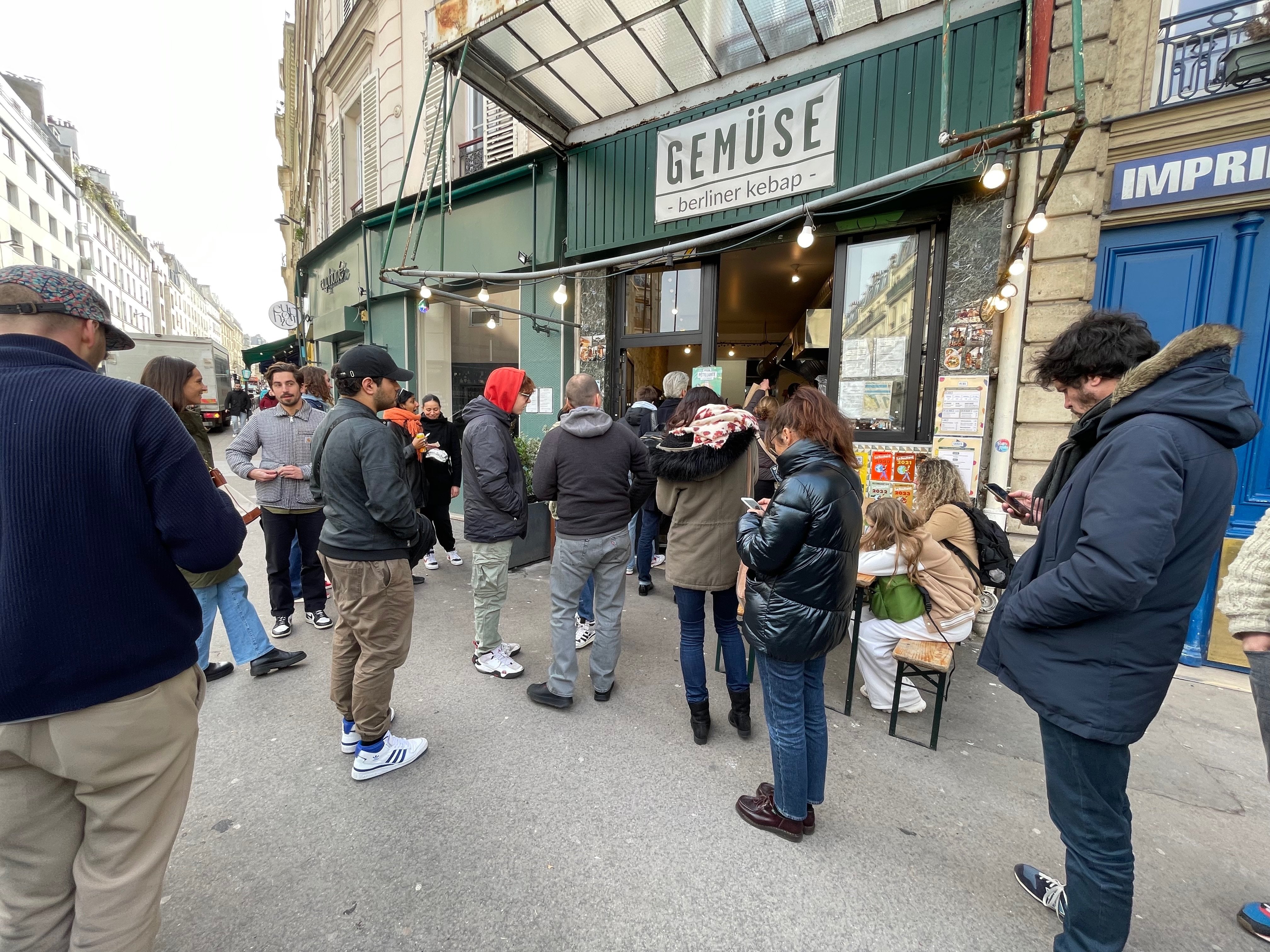 Gemüse cartonne avec ses kebabs berlinois. Depuis 2018, l’enseigne a contribué à dynamiser le commerce dans le bas de la rue Ramey. LP/Christine Henry