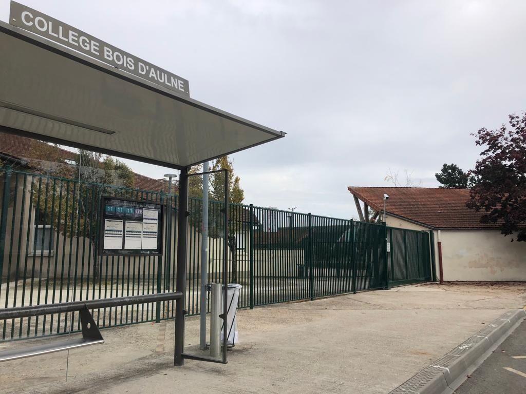 Conflans-Sainte-Honorine (Yvelines), le 13 octobre 2023. Le collège du