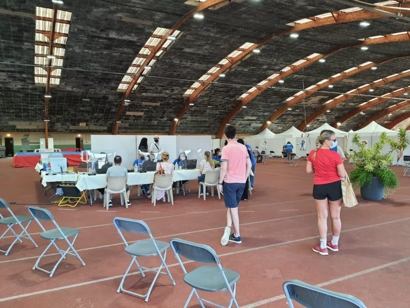 Viry-Chatillon. Les deux opération de vaccination à la Halle des Sports Henri Longuet, au mois de juin et juillet, avaient permis de vacciner 3100 personnes. Ville de Viry-Chatillon