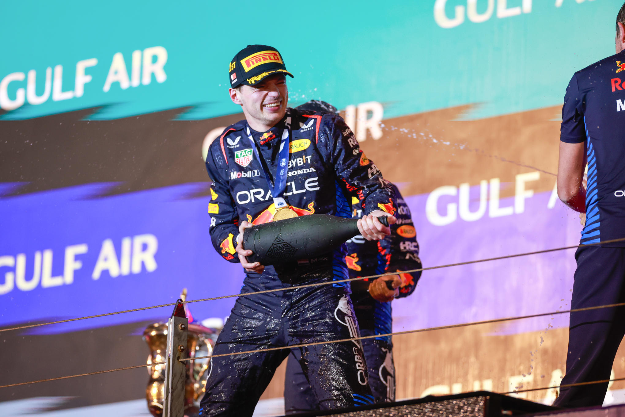 Le Néerlandais Max Verstappen (Red Bull), triple champion du monde en titre, avait très logiquement remporté la première épreuve de cette nouvelle saison de F1, samedi dernier au Bahreïn. Icon Sport