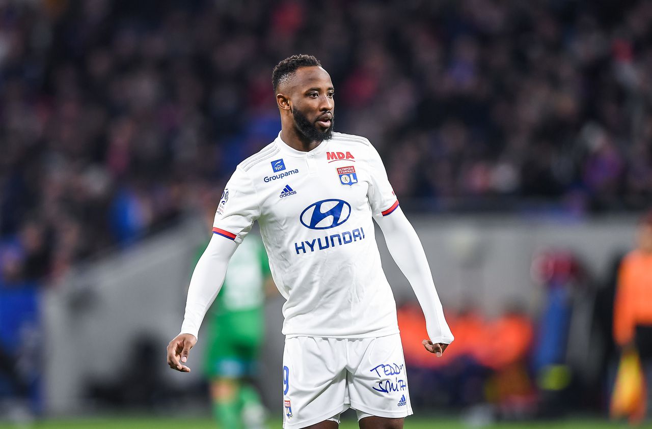 L'avant-centre Moussa Dembélé, ici à Lyon mais qui joue depuis la saison dernière en Arabie saoudite, a été victime d'un cambriolage à Andilly (Val-d'Oise). Icon Sport/Baptiste Fernandez