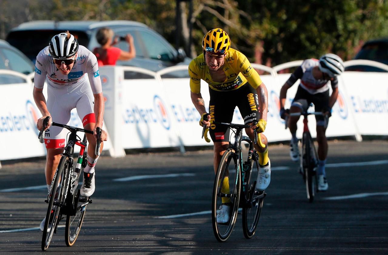 Tour de France Pogacar wins the Grand Colombier stage, Roglic