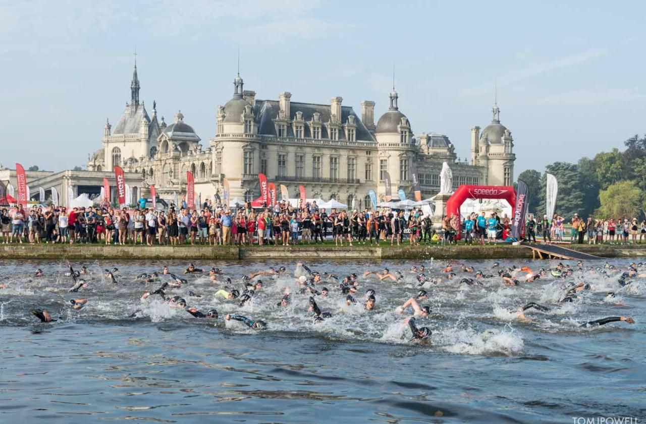 <b></b> Chantilly. Pour sa 9e édition, le triathlon de Chantilly accueille une nouvelle épreuve, la nage en eau libre, dans les bassins situés autour du domaine.