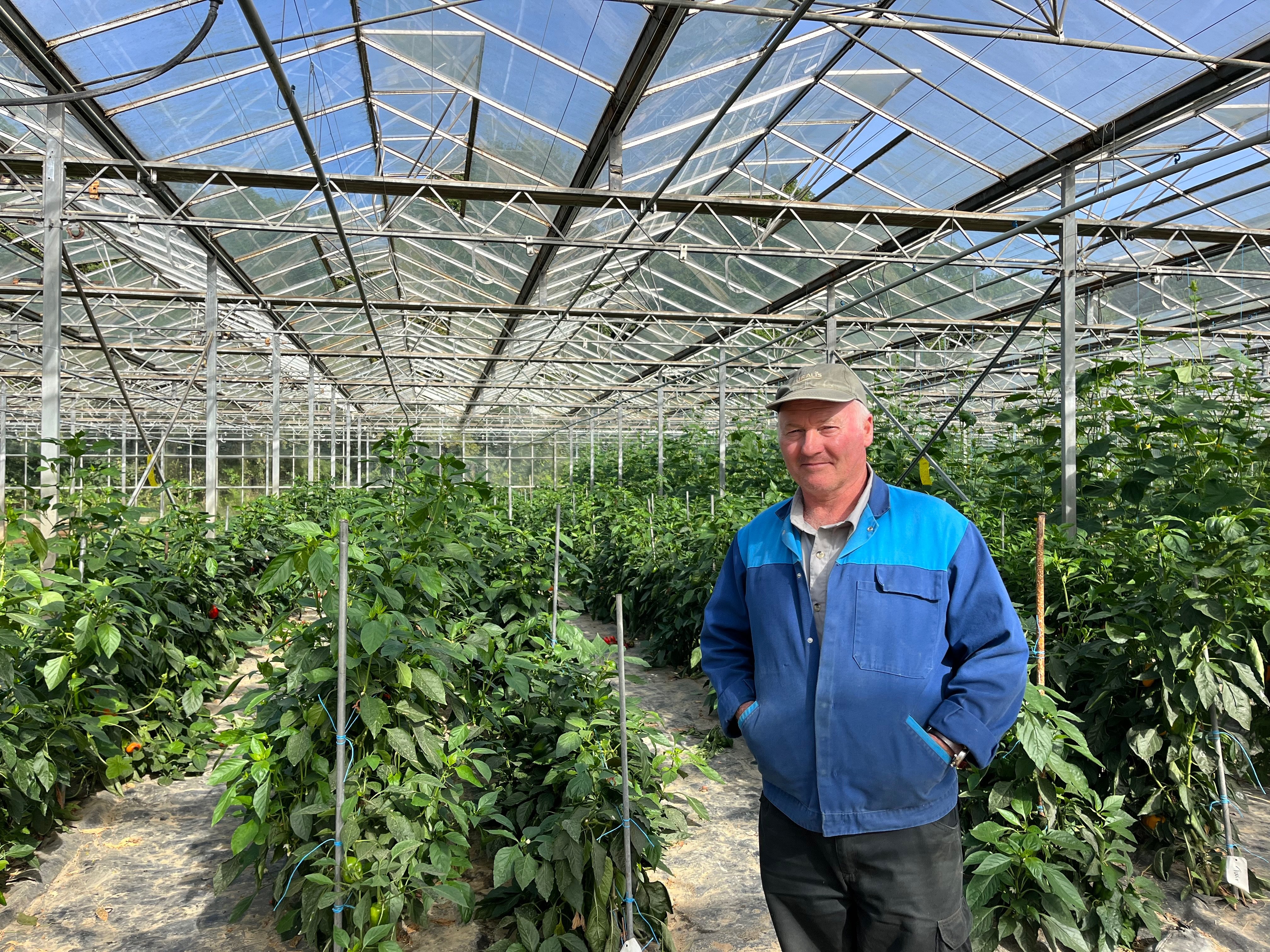 Argentières (Seine-et-Marne), le 21 août. Pascal Blondelot et son frère s'apprêtent à vendre leur ferme à la ville de Gennevilliers, qui compte approvisionner en fruits et légumes les crèches, les résidences seniors et le self municipal. LP/Orianne Gendreau