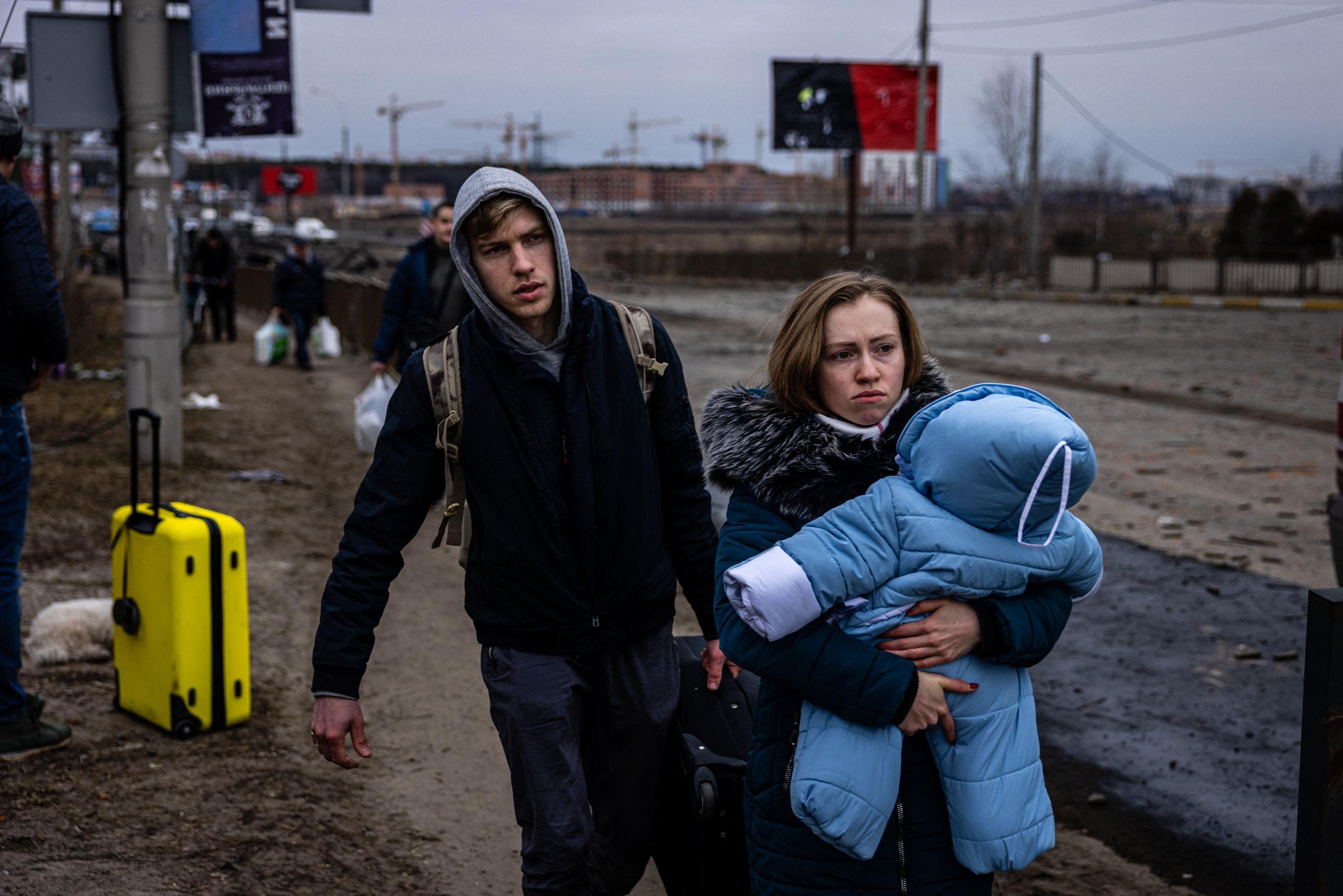Plus de 14 000 personnes ont été déplacées par les combats dans la région ukrainienne de Kharkiv depuis le 10 mai. AFP/Dimitar DILKOFF