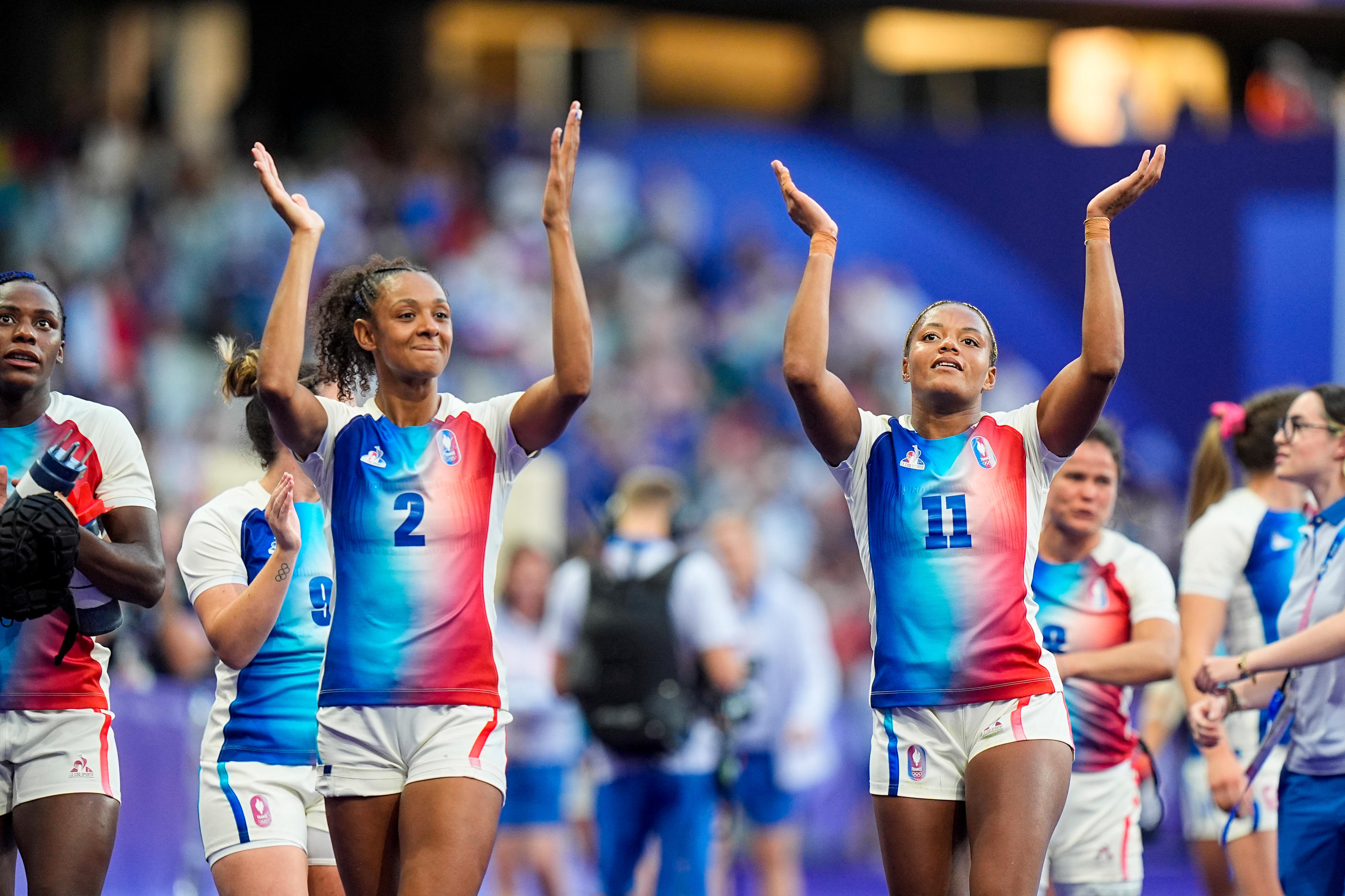 Les Tricolores sont engagées en quarts de finale ce lundi 29 juillet. Icon Sport/H. Pfeiffer