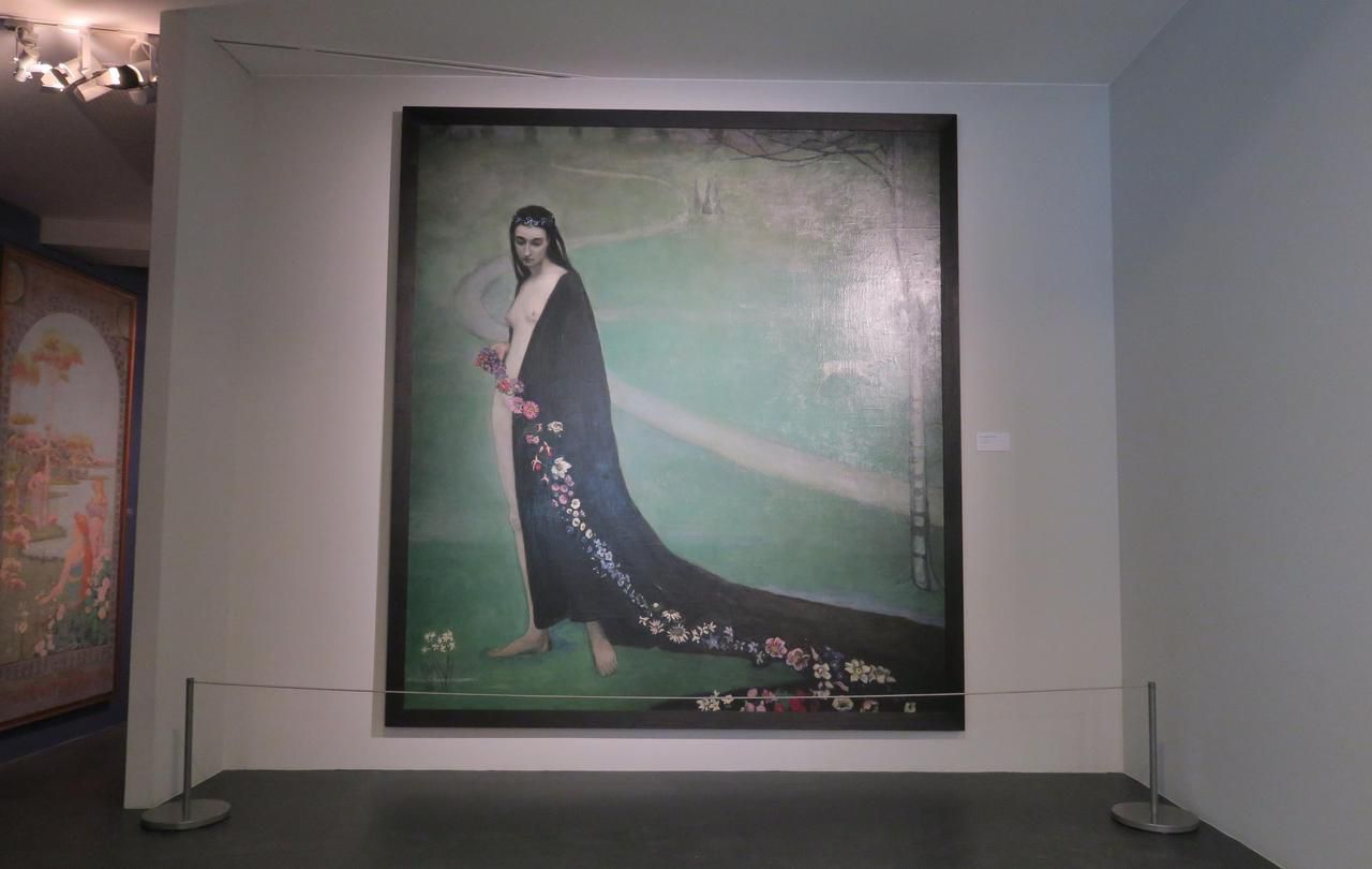 <b></b> Yerres. La toile « Printemps » de Romaine Brooks ouvre l’exposition.