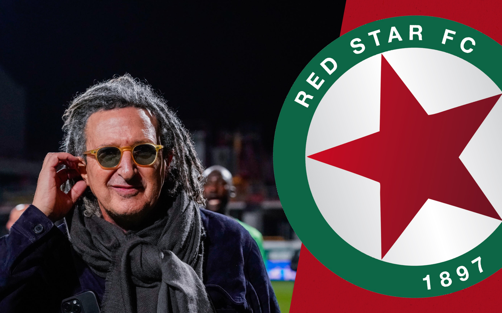 Patrice Haddad, président du Red Star depuis 2008, connaît sa troisième montée en Ligue 2, après celles de 2015 et 2018. Le Parisien-DA/Icon Sport