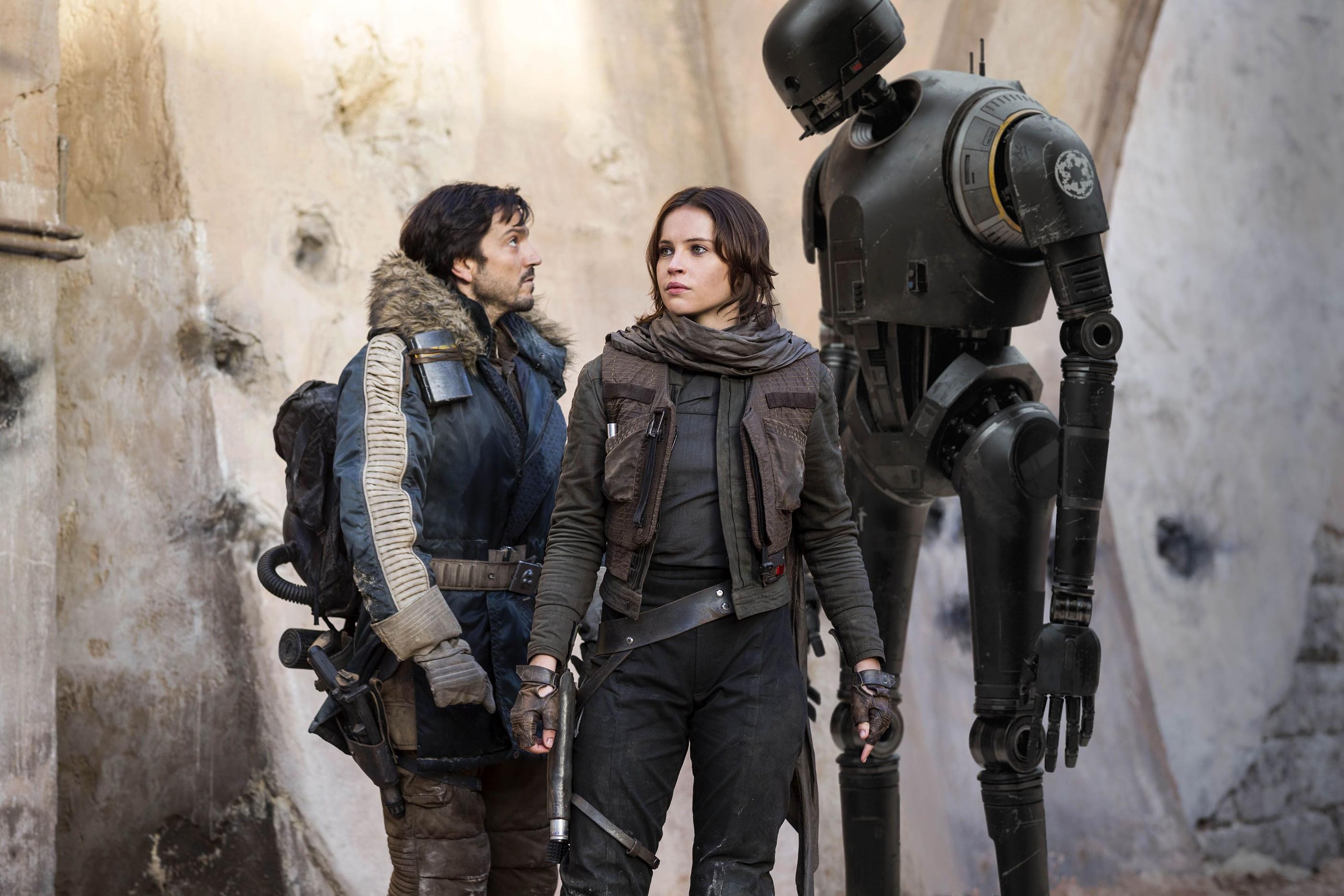 Diego Luna et Felicity Jones dans « Rogue One : A Star Wars Story », le spin-off qui a tout compris. Lucasfilm