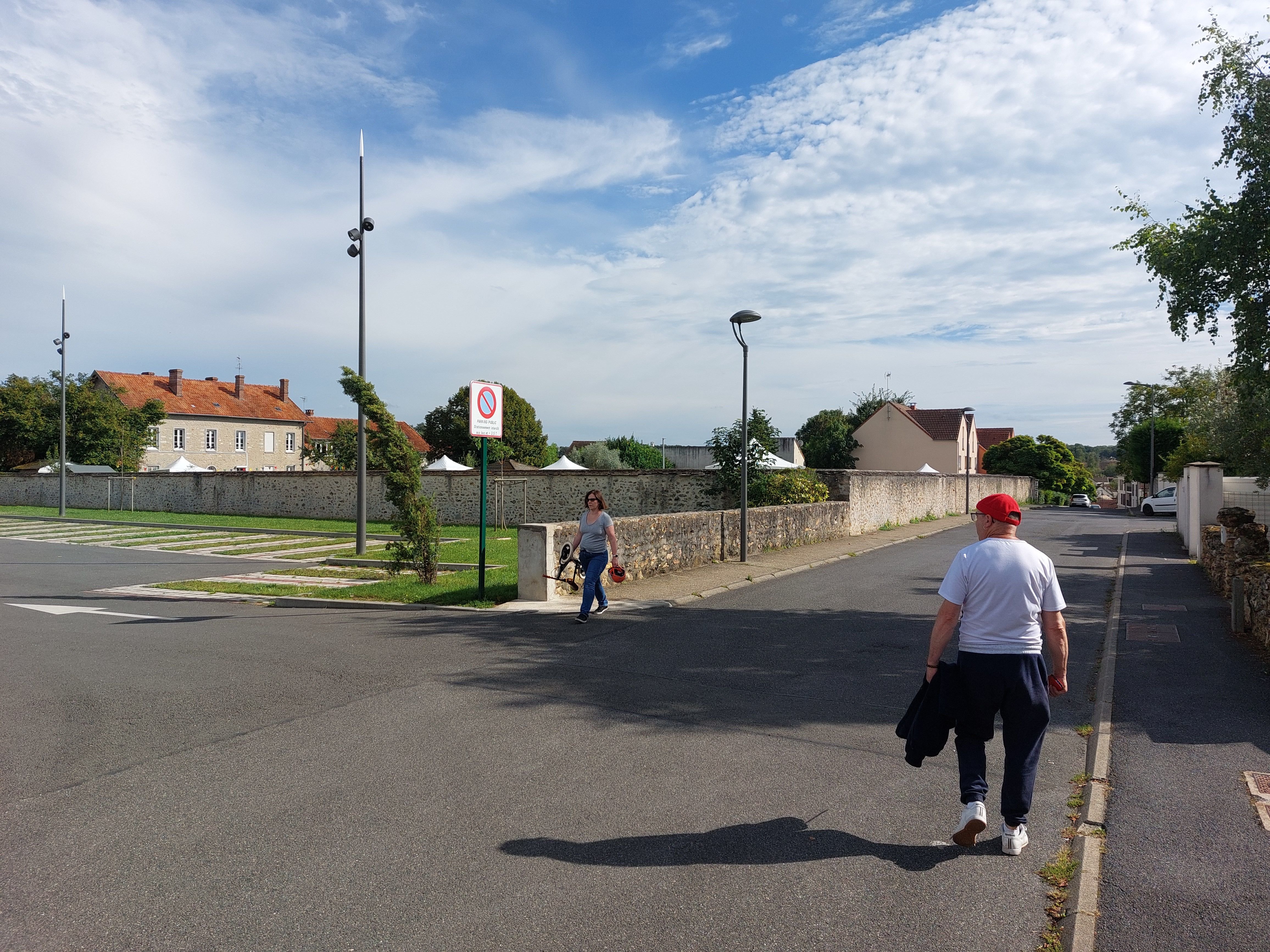 Vaux-le-Penil (Seine-et-Marne), vendredi 6 septembre. Une caméra de vidéosurveillance sera installée près de la Ferme des Jeux, parmi les seize mises en fonction cette année. LP/Sophie Bordier