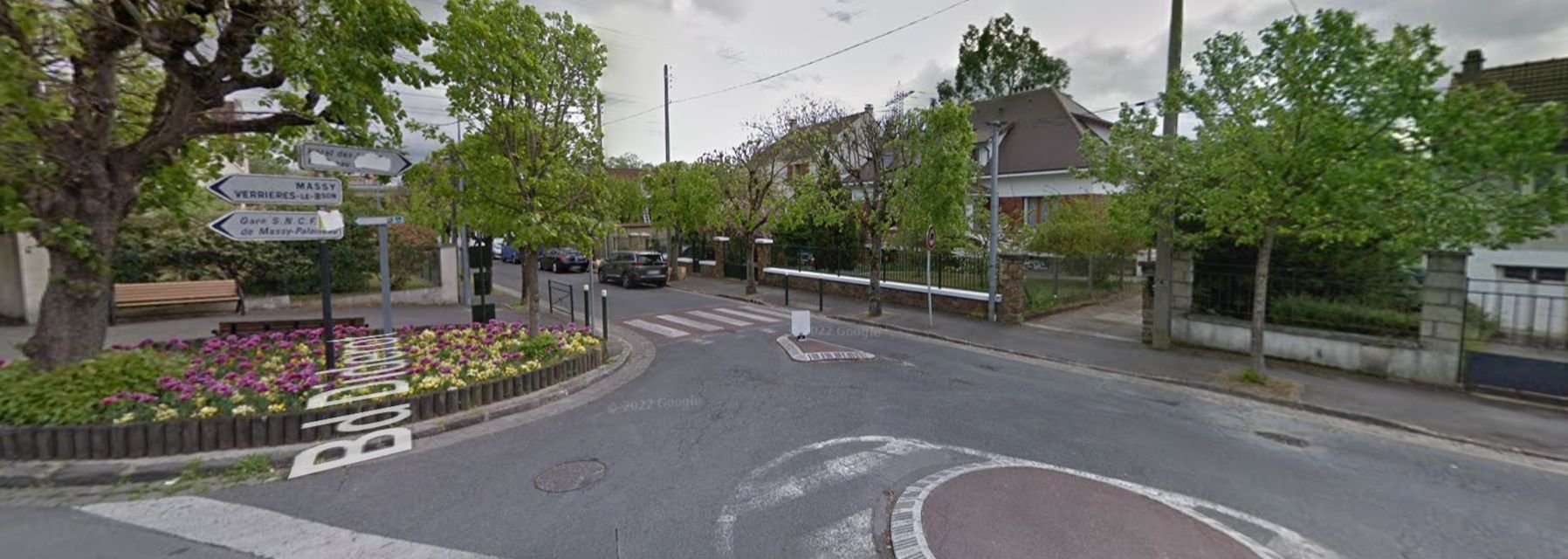 Boulevard Diderot à Palaiseau (Essonne). L'agresseur de la retraitée de 83 ans a été confondu par son ADN deux ans après les faits. Google Street View