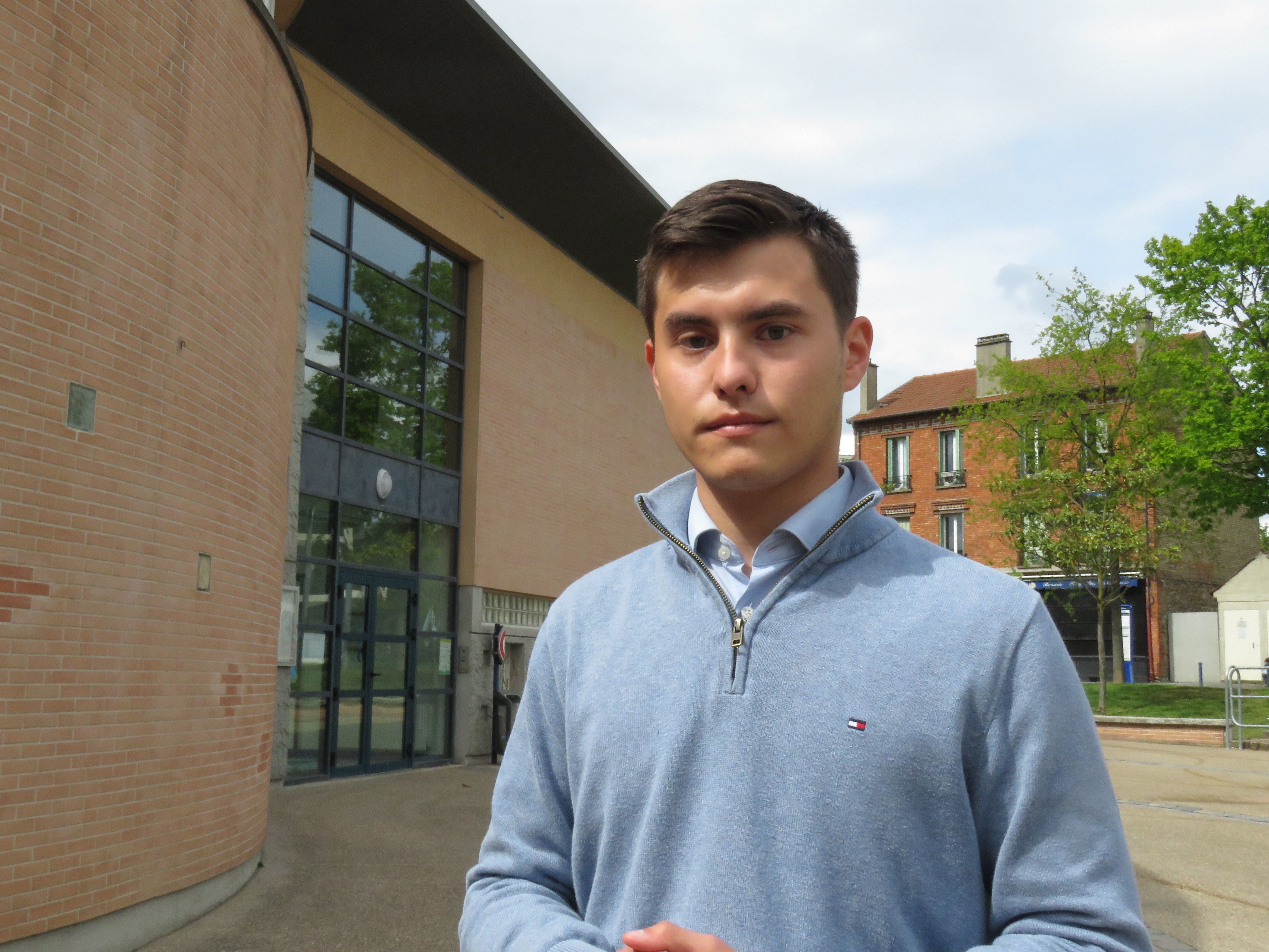 Cormeilles-en-Parisis. Romain Chantemargue, 21 ans, a été élu sur la liste du maire, Yannick Boëdec. Ce dernier l'a exclu de la majorité la semaine dernière. LP/T.C.