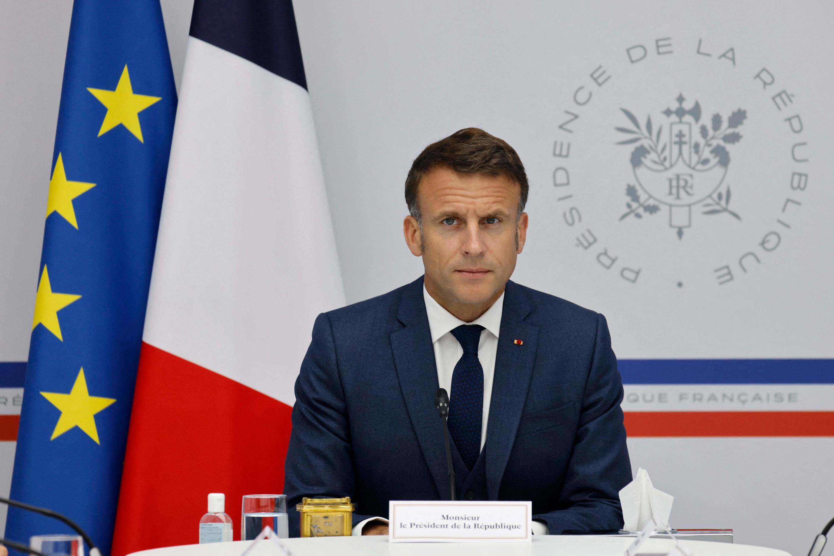 Un nouveau Conseil de défense s’ouvre à l’Élysée. Ludovic Marin / AFP