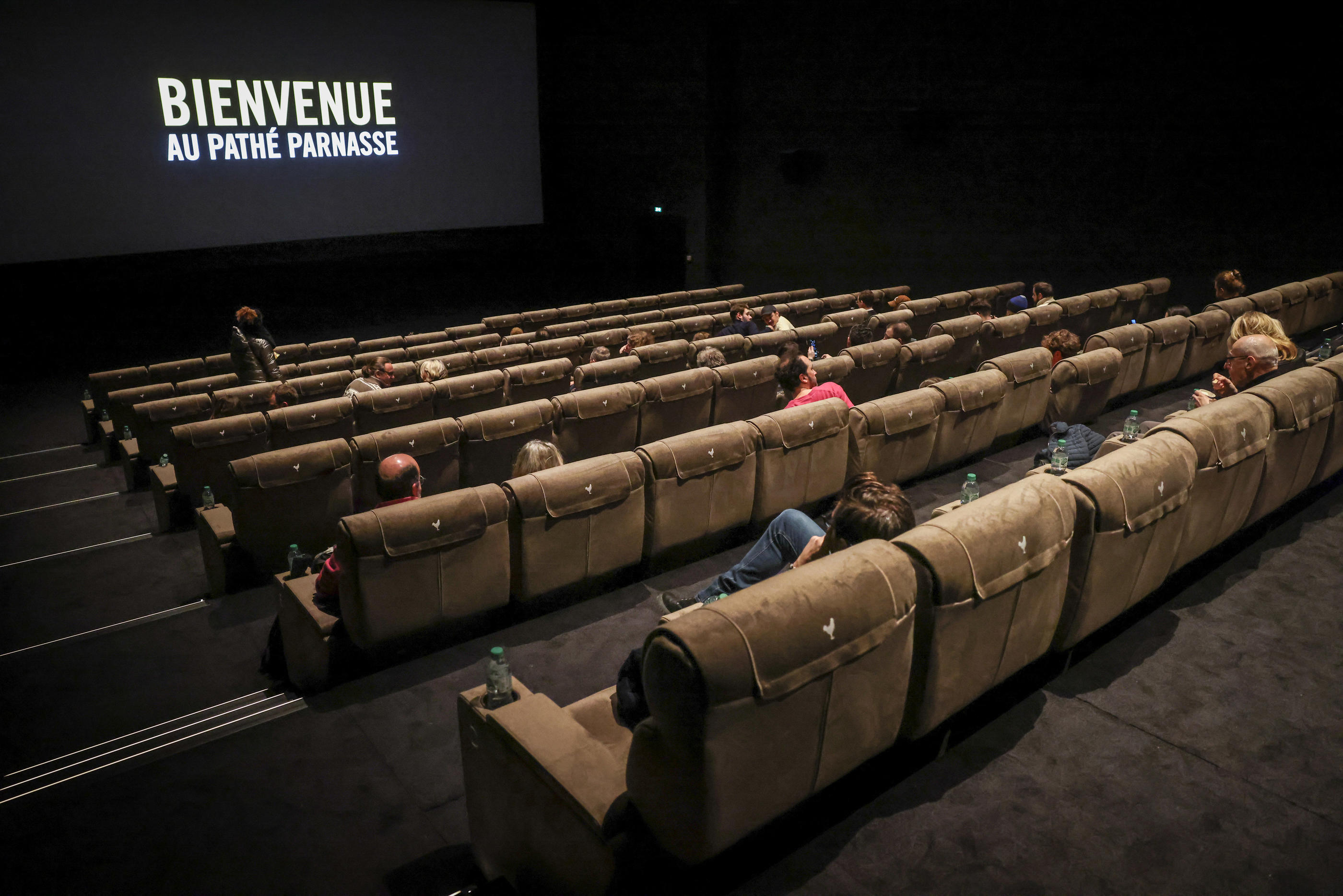 Le cinéma Pathé Parnasse (Paris XIVe), entièrement rénové, a rouvert ses portes en 2022. LP/Fred Dugit