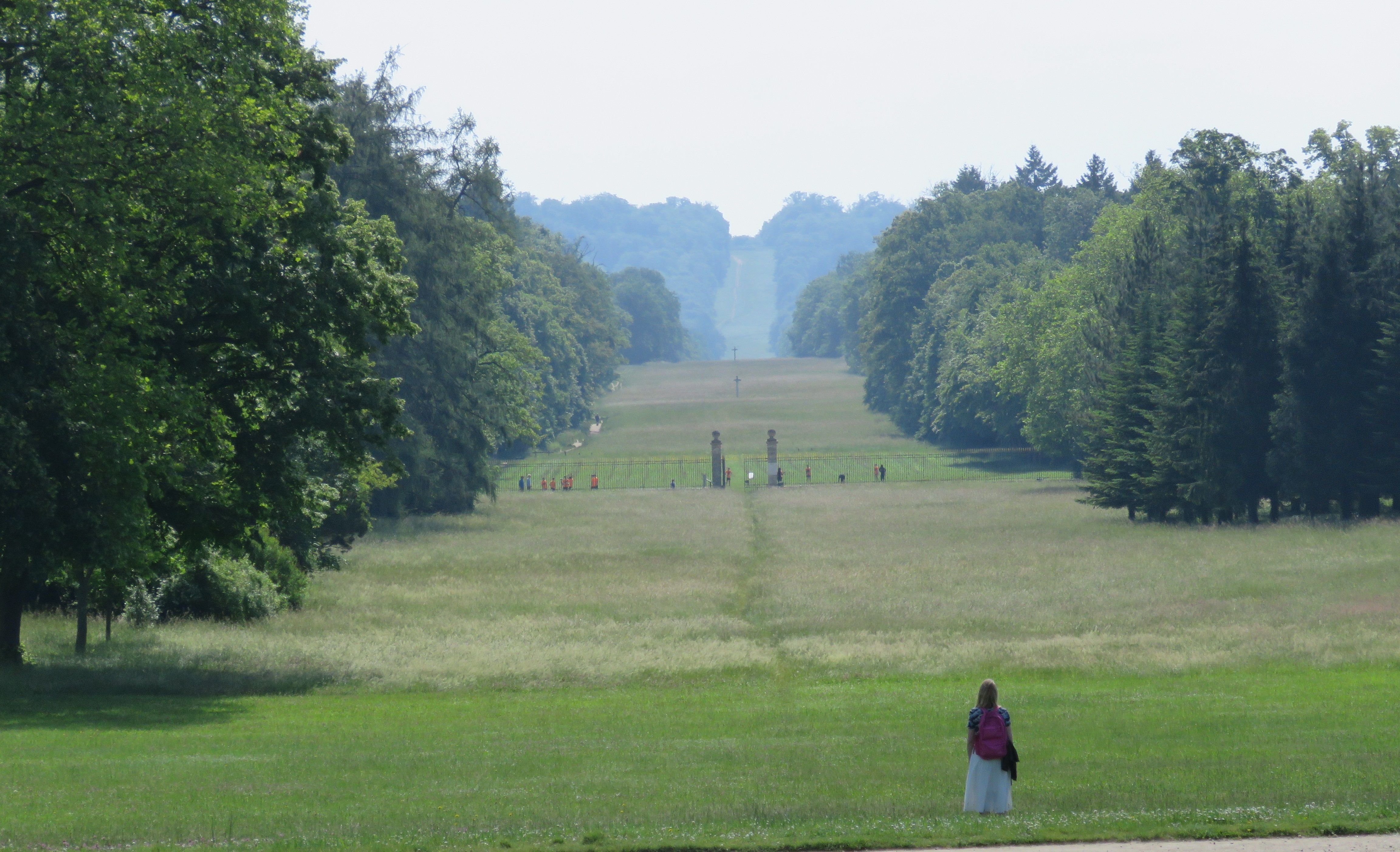 Compiègne (Oise), le 6 juin. L'administration du château de Compiègne a un nouvel objectif : faire en sorte que le parc du monument se découvre comme un musée. LP/Stéphanie Forestier