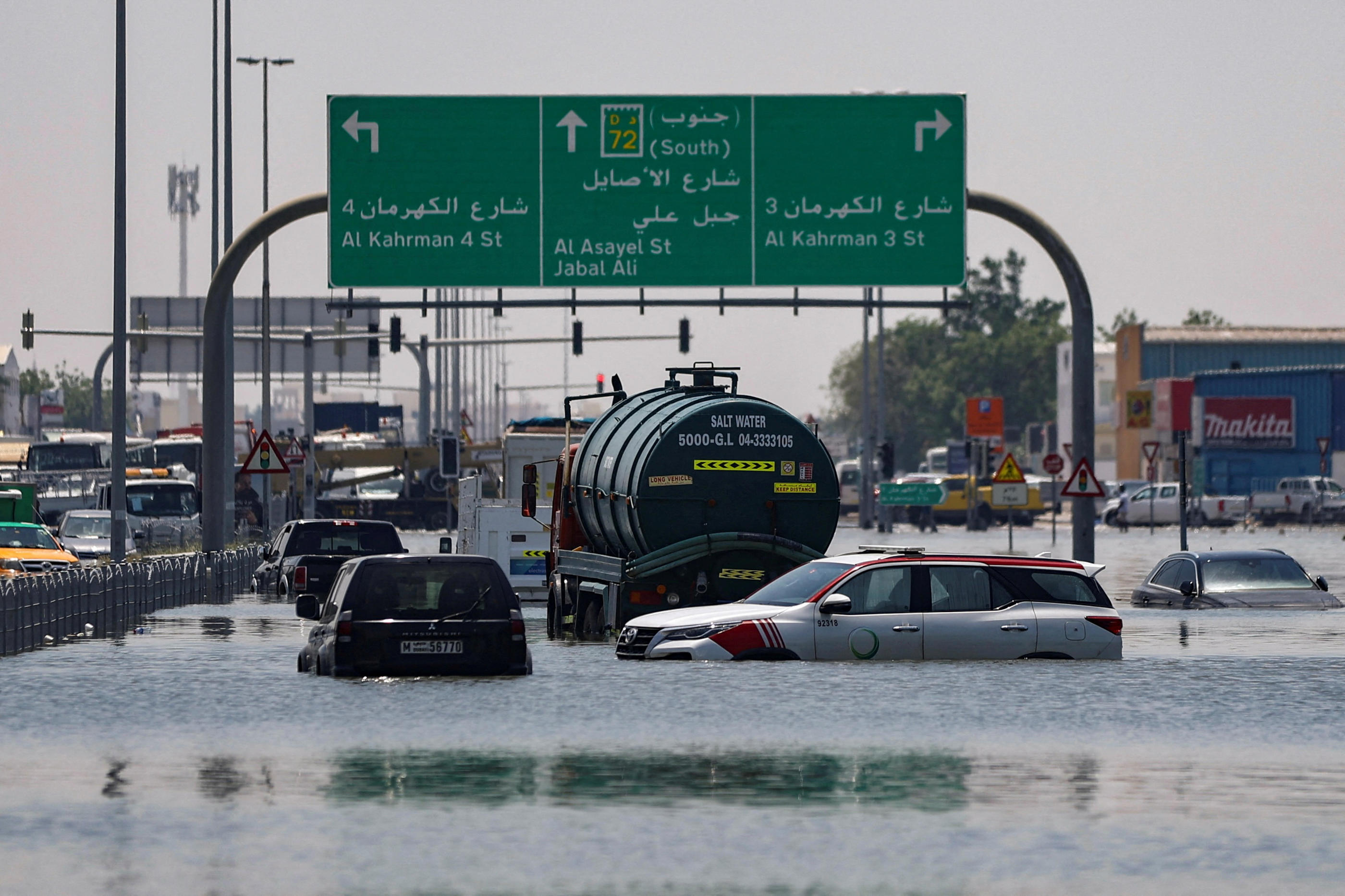 La tempête ayant touché Oman et les Emirats a fait 26 morts au total. REUTERS/Amr Alfiky
