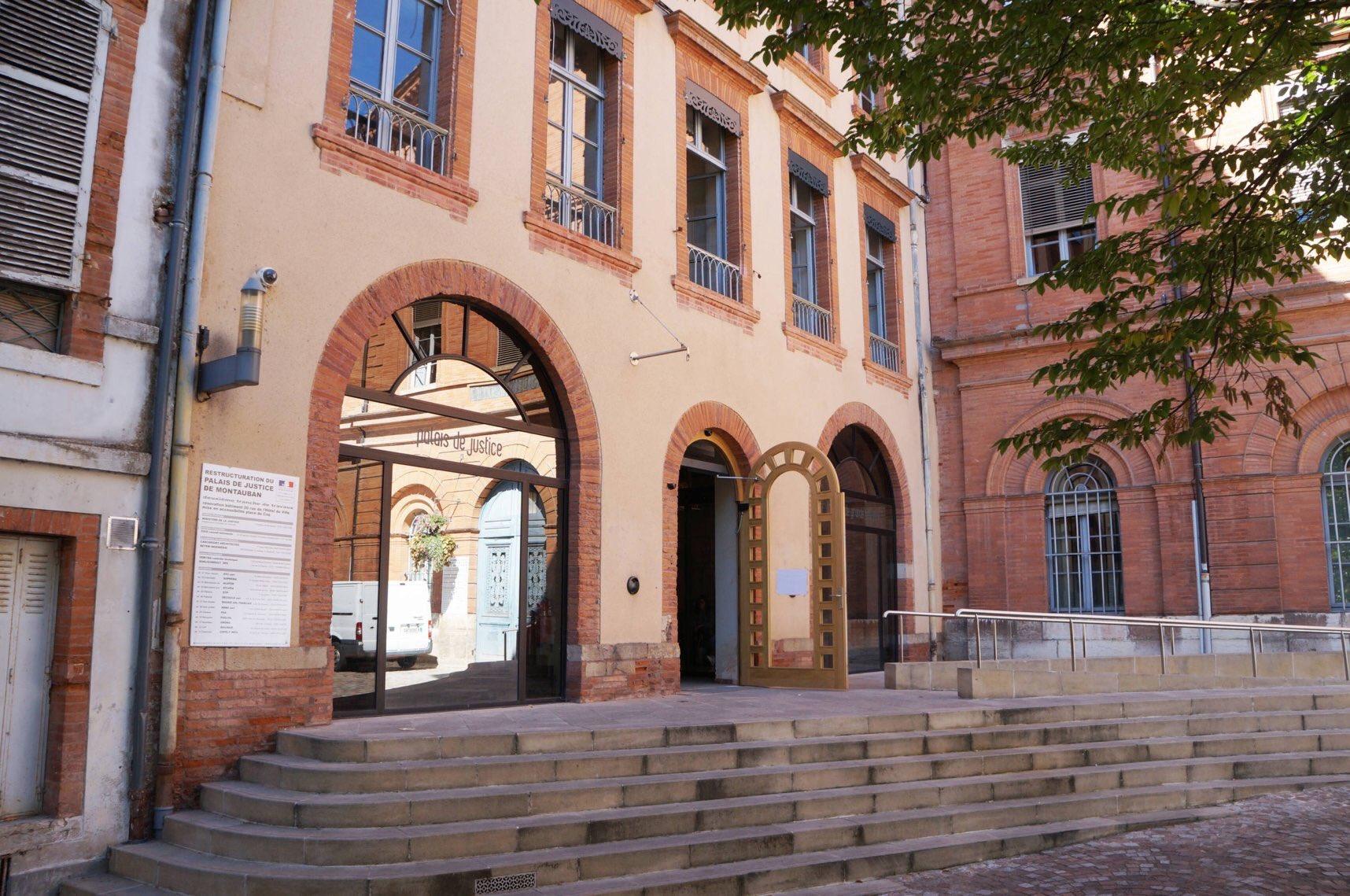 2 février 2024. Le tribunal de Montauban, où sera jugé cet automne le procureur de la République de Cahors (Lot), pour violences conjugales. Ville de Montauban