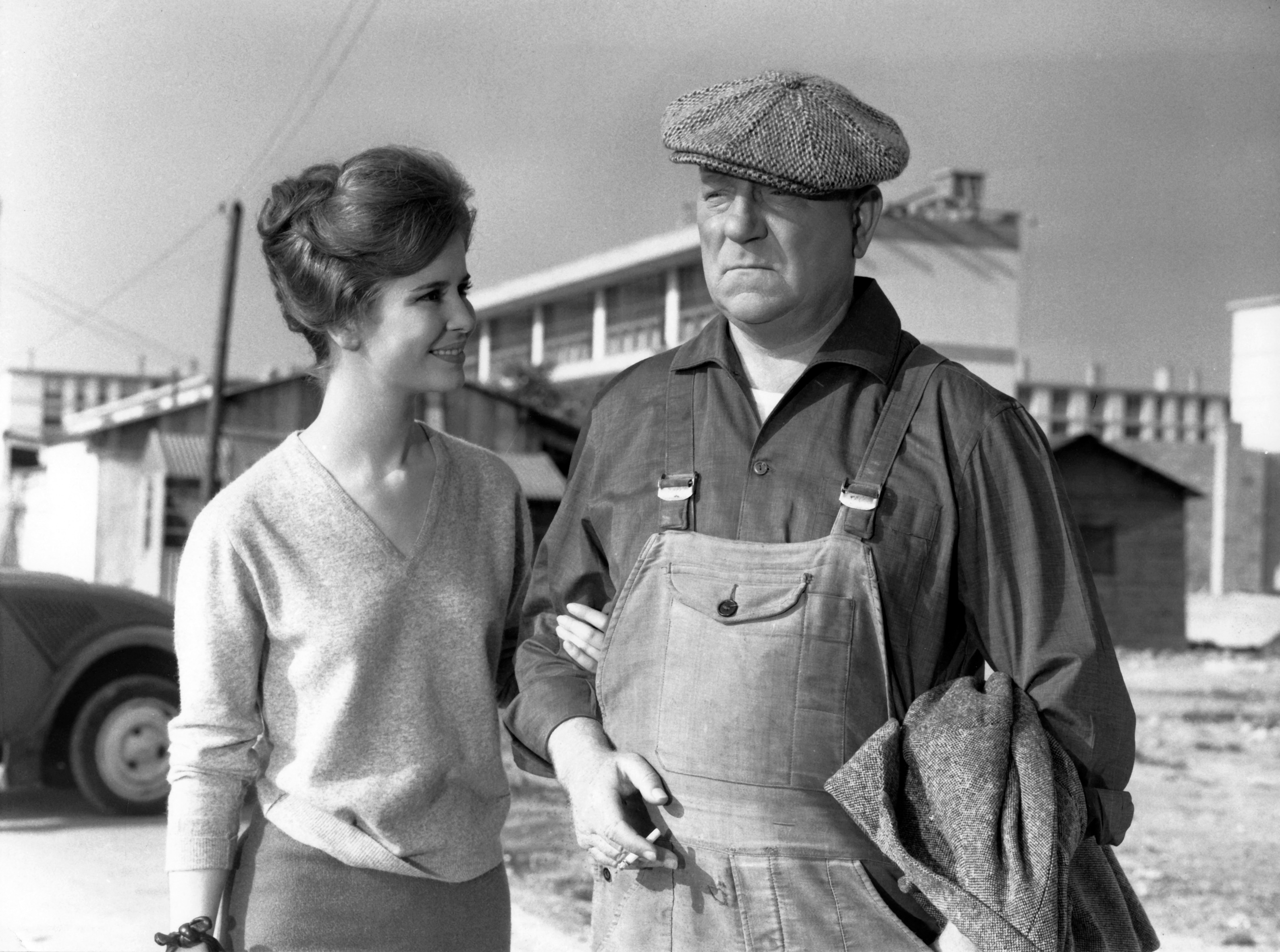 En 1959, Jean Gabin, ici au côté de Marie-José Nat, joue un contremaître sur le chantier du Grand Ensemble dans «Rue des Prairies». Les Films Ariane/Filmsonor/Intermondia Films/Marcel Dole