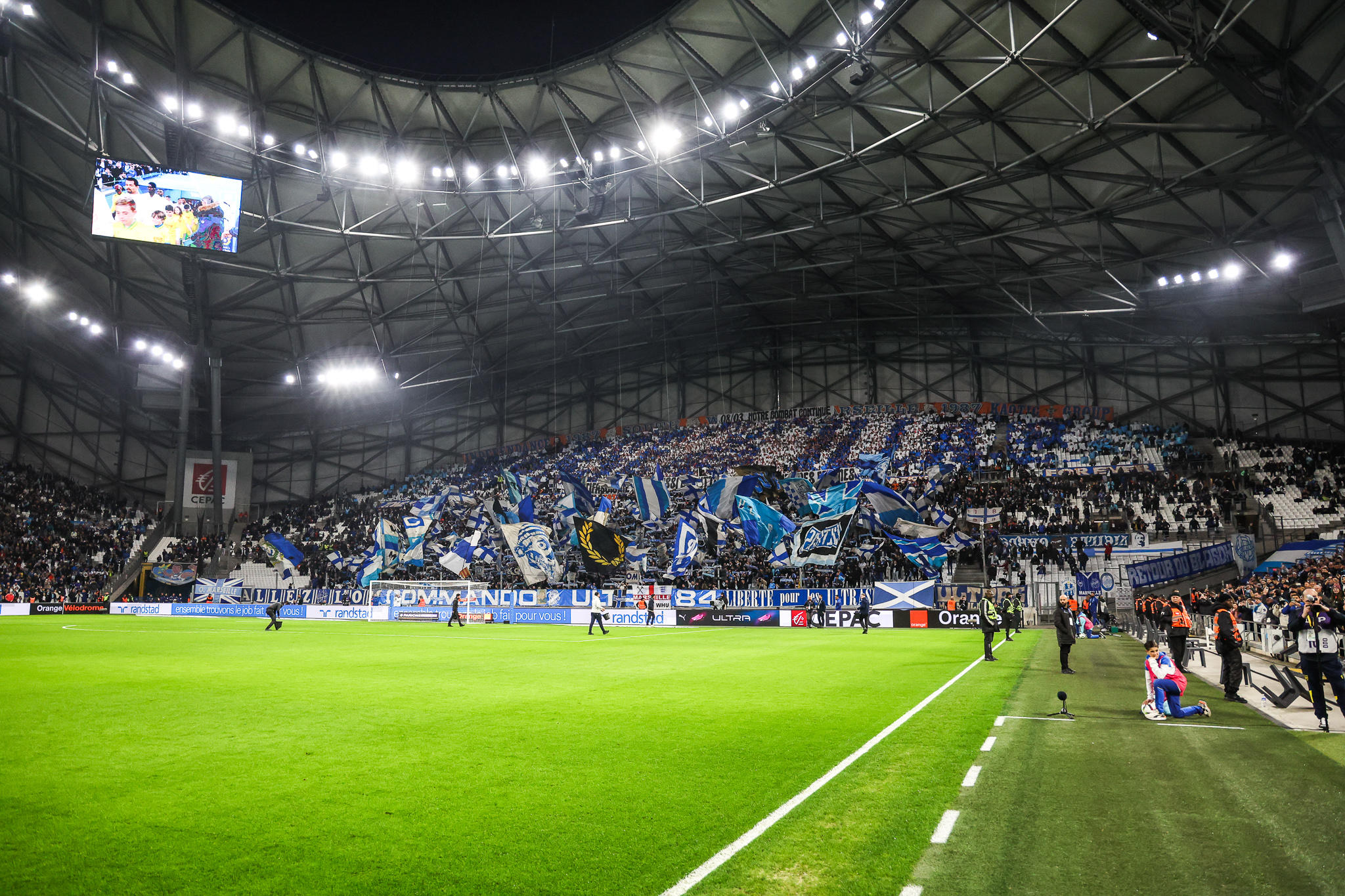 Marseille affichera complet ce dimanche pour le clasico, avec près de 66 000 spectateurs, Icon Sport/Johnny Fidelin