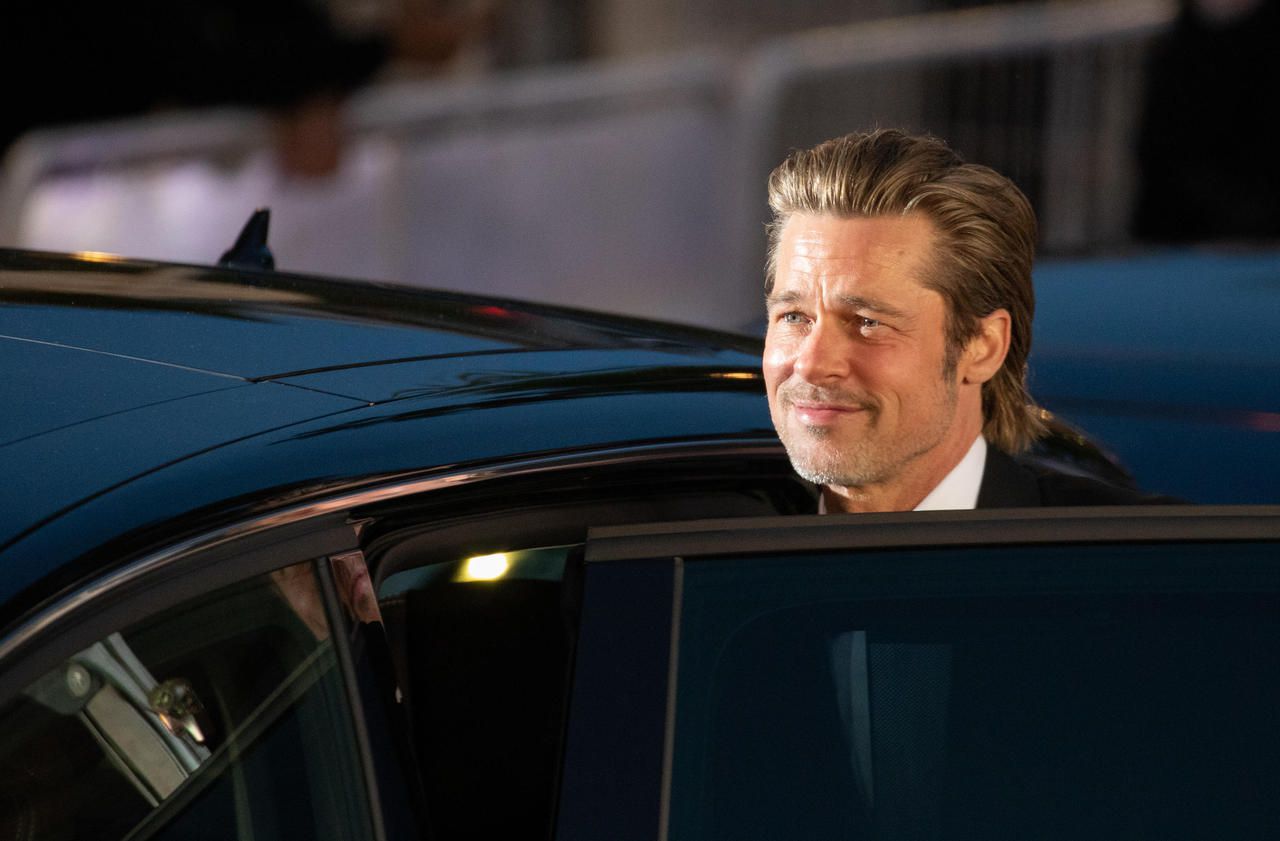 <b></b> Brad Pitt fait sensation mardi 21 mai pour la montée des marhes du film de Quentin Tarantino. 