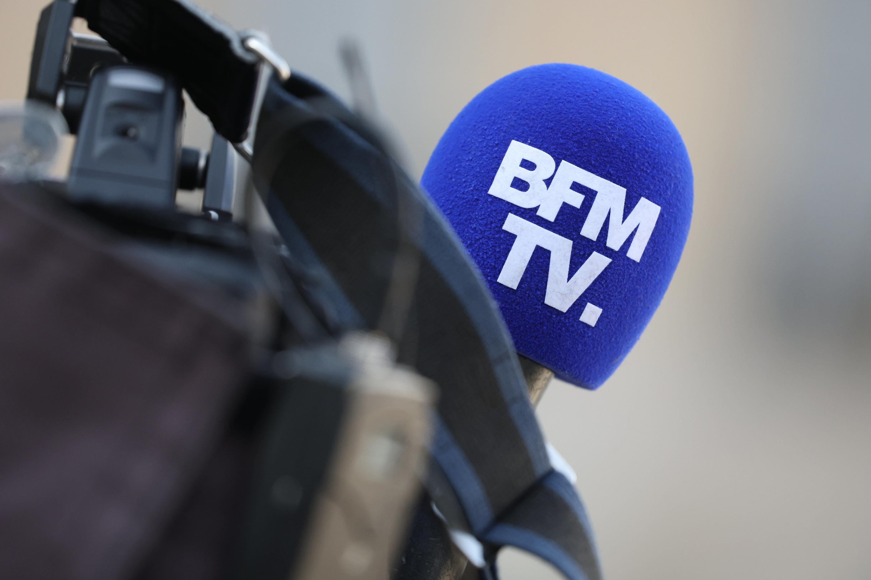 La chaîne BFMTV est sur le point d'être vendue à l’homme d’affaires Rodolphe Saadé. (Illustration) LP/Arnaud Journois