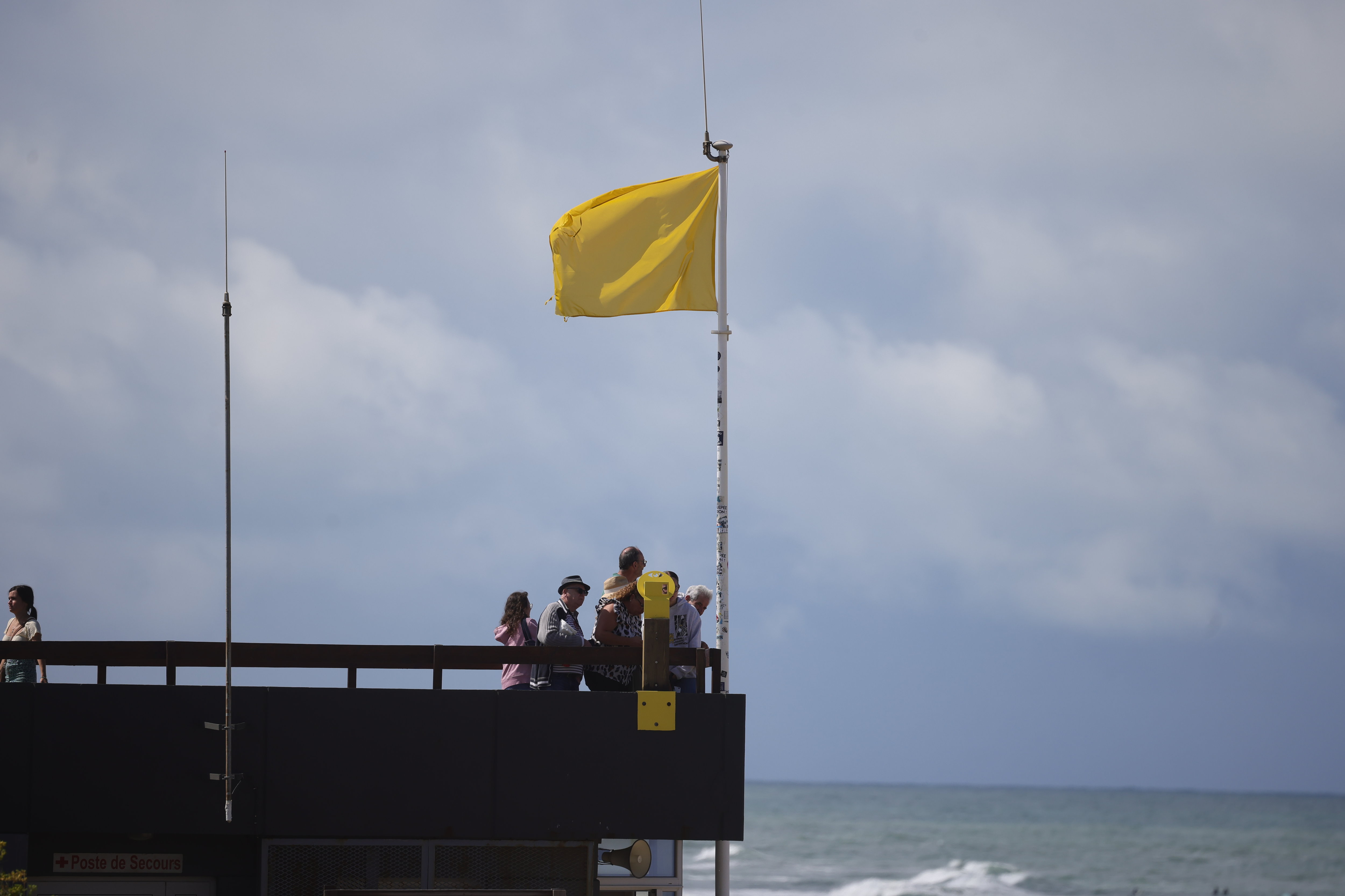 Les baïnes se forment entre la plage et un banc de sable mais leurs forts courants peuvent rapidement entraîner vers le large. LP/ Olivier Arandel