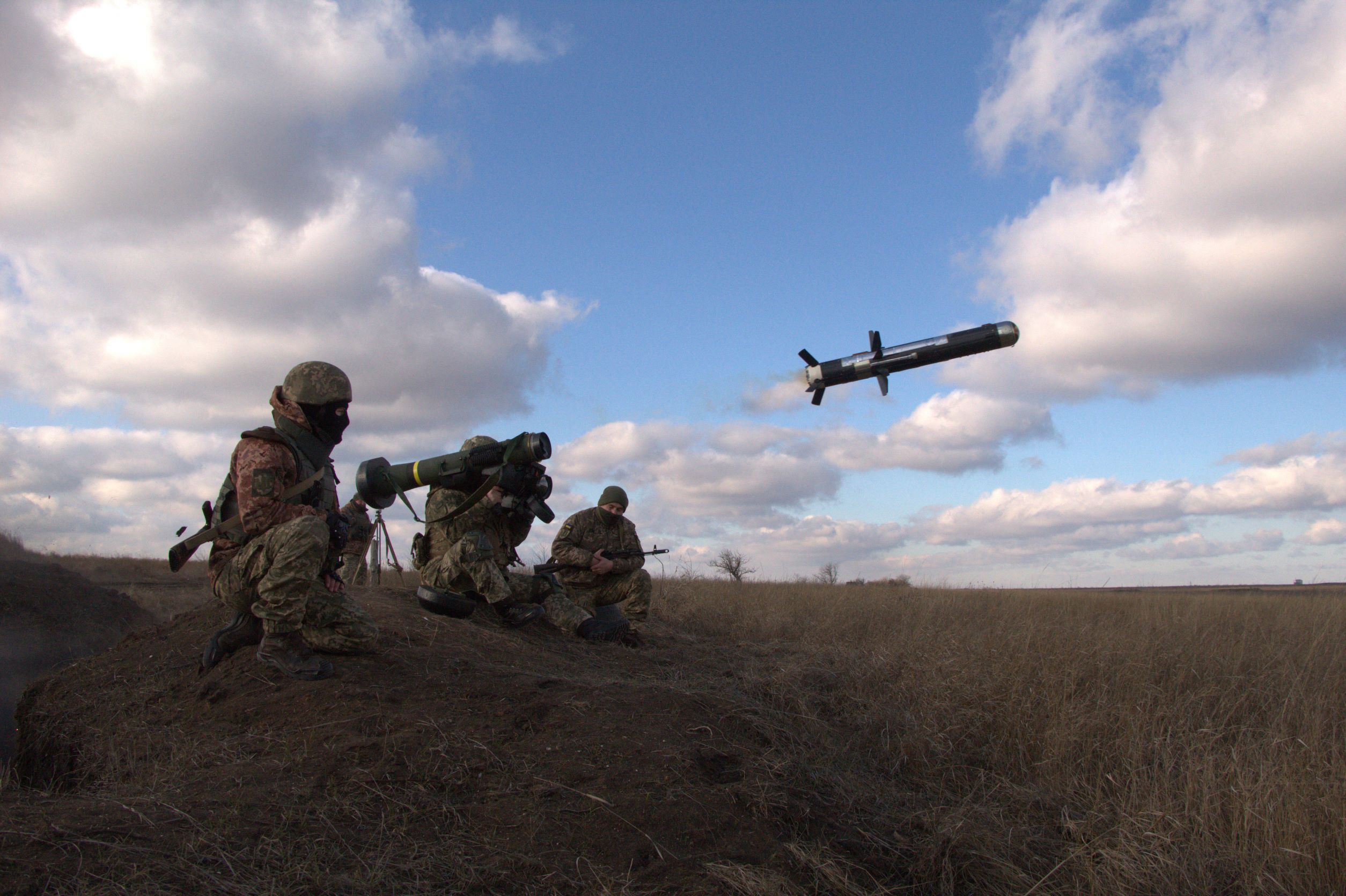 L'Estonie fournira des missiles antichars Javelin. (Illustration) AFP/UKRAINIAN DEFENCE MINISTRY.