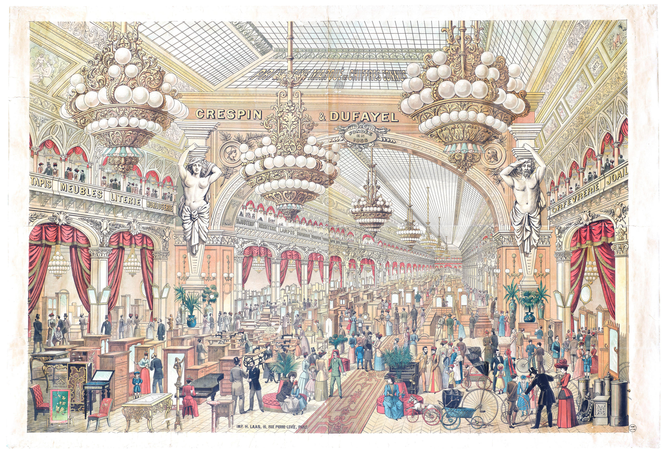 Mode, design, jouets, publicité : l'exposition «La Naissance des grands magasins (1852-1925)» propose une passionnante plongée dans ces palais de la consommation. Christophe Delliere