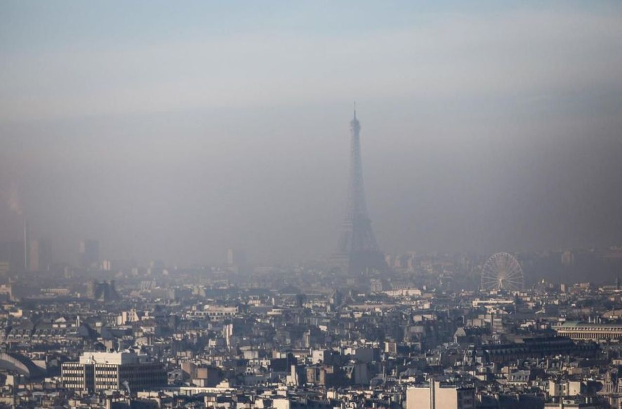 Paris est exposé plusieurs fois par an à des pics de pollution, dus aux particules fines et ultrafines. (Illustration) LP/Olivier Boitet