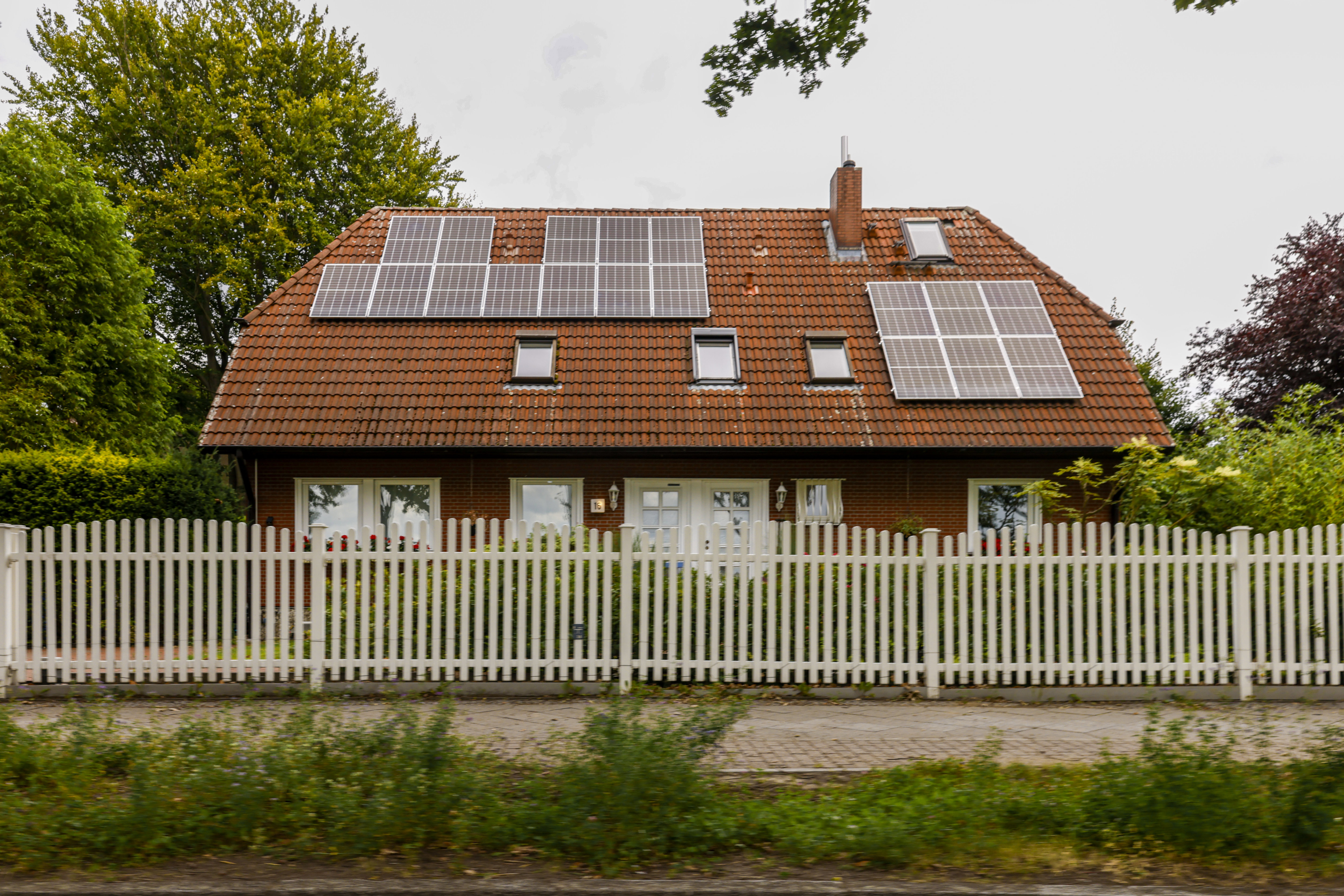 Berlin (Allemagne), mercredi 30 août. Outre-Rhin, l'achat de panneaux solaires se fait même en leasing. LP/Olivier Corsan