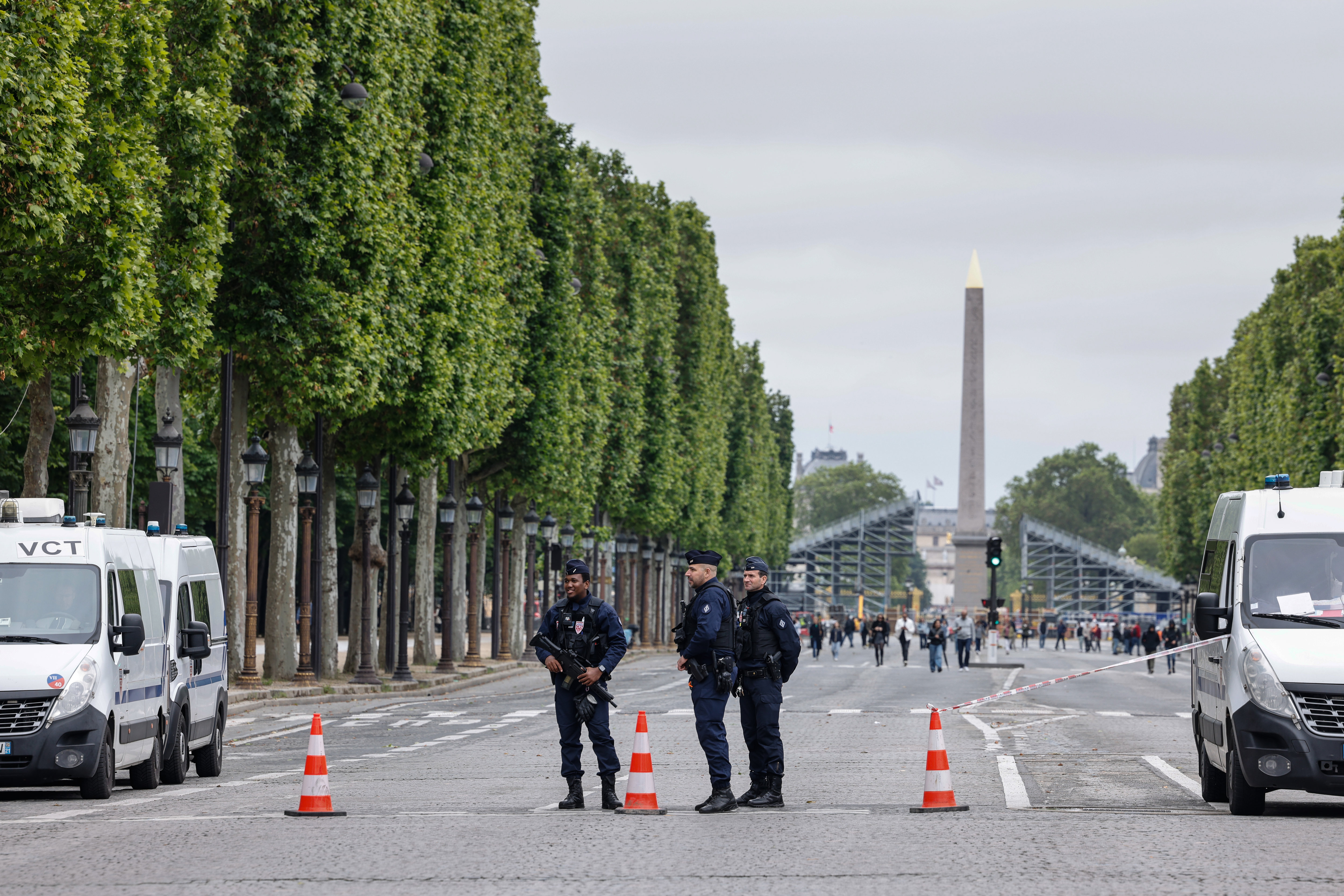 La place de la Concorde, parcourue lors de l'épreuve, sera fermée... comme depuis plusieurs semaines. (Illustration) LP/Arnaud Dumontier