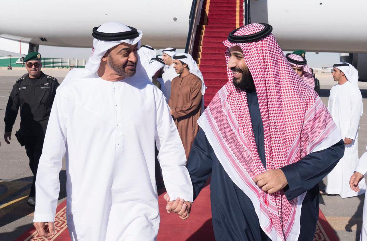 Les princes héritiers d’Arabie saoudite, Mohammed Ben Salmane (à droite) et des Emirats arabes unis, Mohammed Ben Zayed (à gauche), sont de proches alliés dans la région du Golfe. Quark Productions