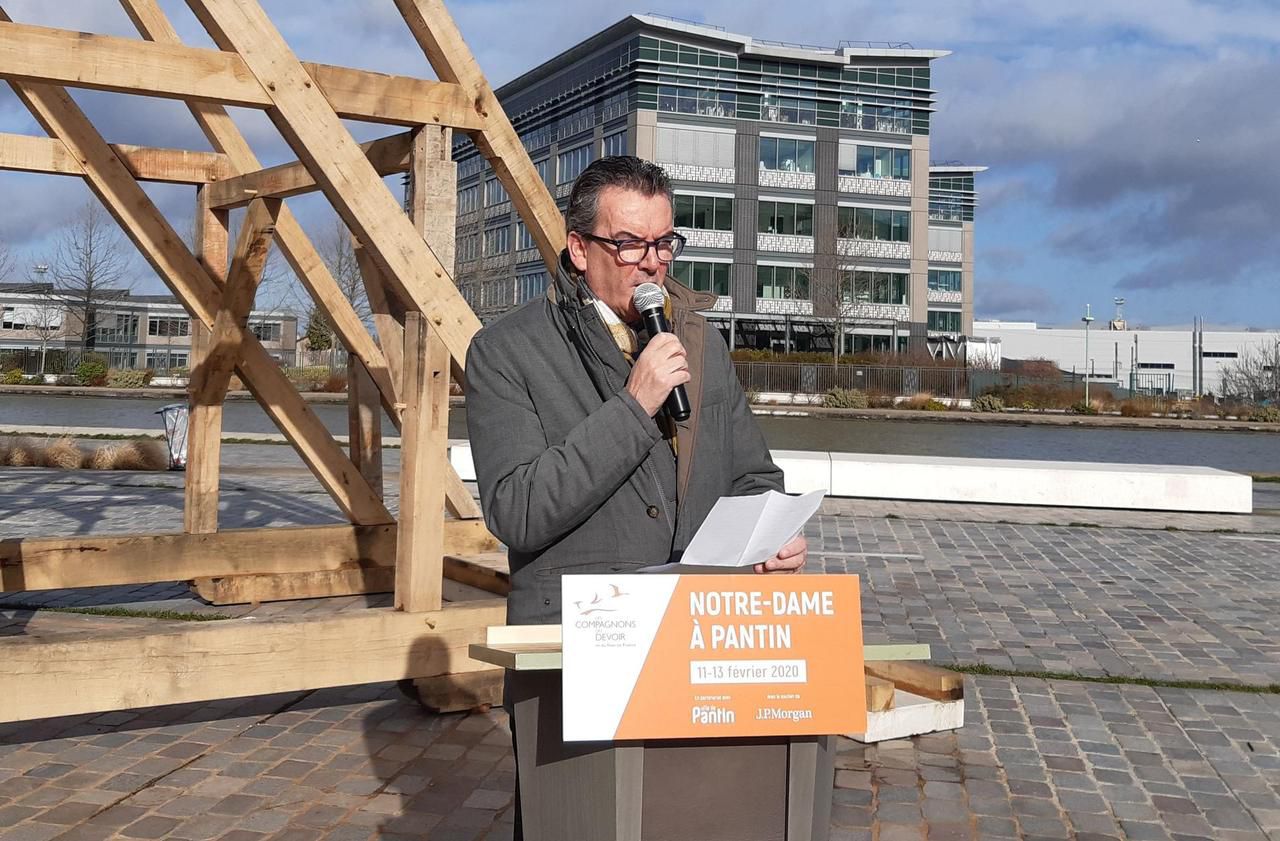Le maire de Pantin Bertrand Kern (PS, ici en mars 2020) a décidé de renommer symboliquement sa ville «Pantine» durant toute l'année 2023. LP/Hélène Haus