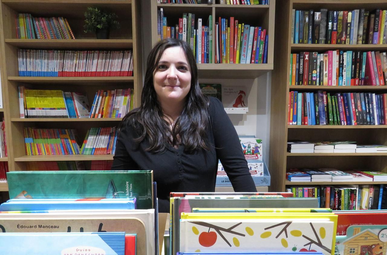 <b></b> Tifaine Benzaken Sadoun a repris l’an dernier la librairie jeunesse la cigale et la fourmi, rebaptisée Crocolivre.