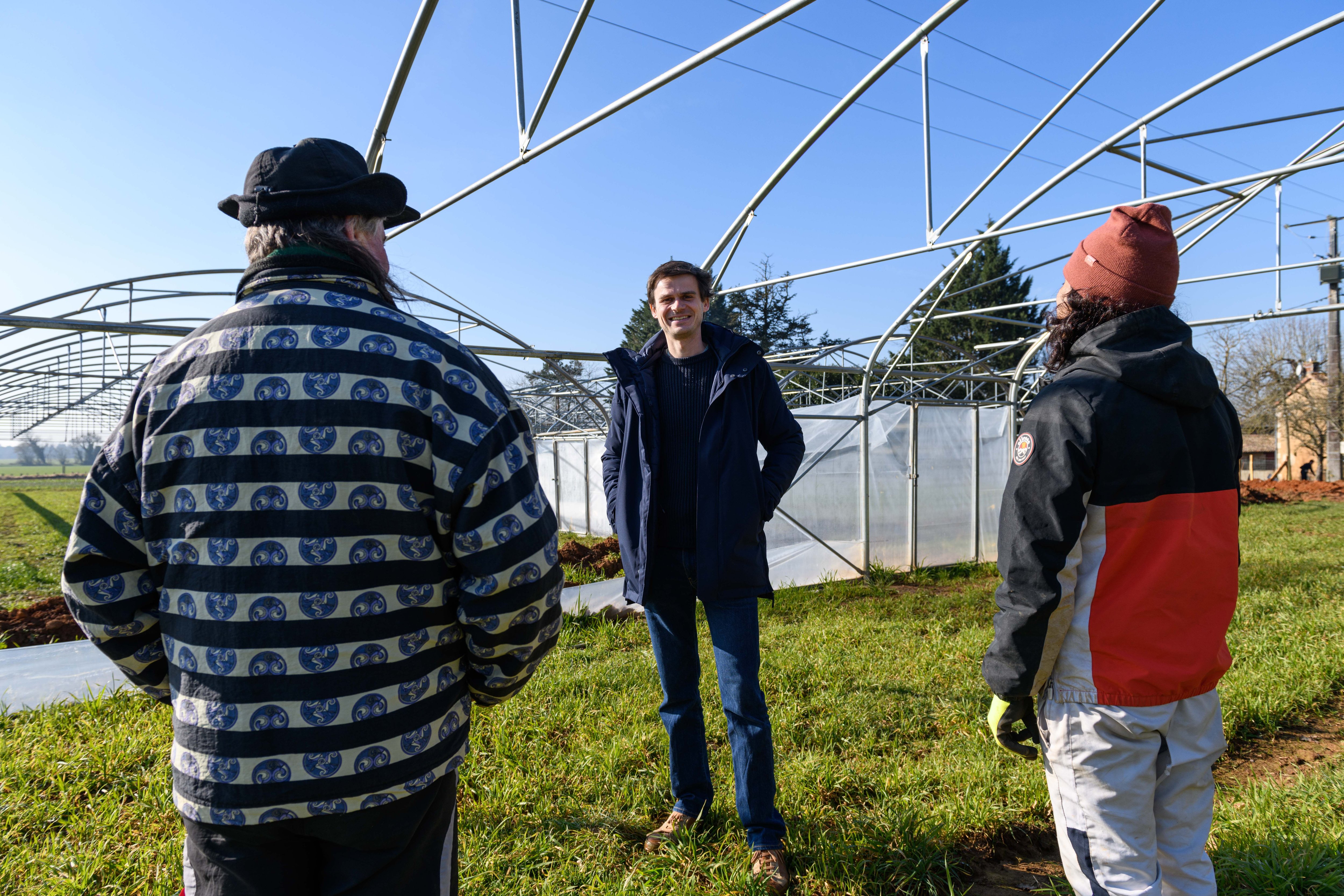 Le projet de la ferme Emmaüs-Maisoncelle est pilotée par Bruno Vautherin, fondateur et directeur de l'association La Ferme de l'air libre. LP/Fabien Paillot