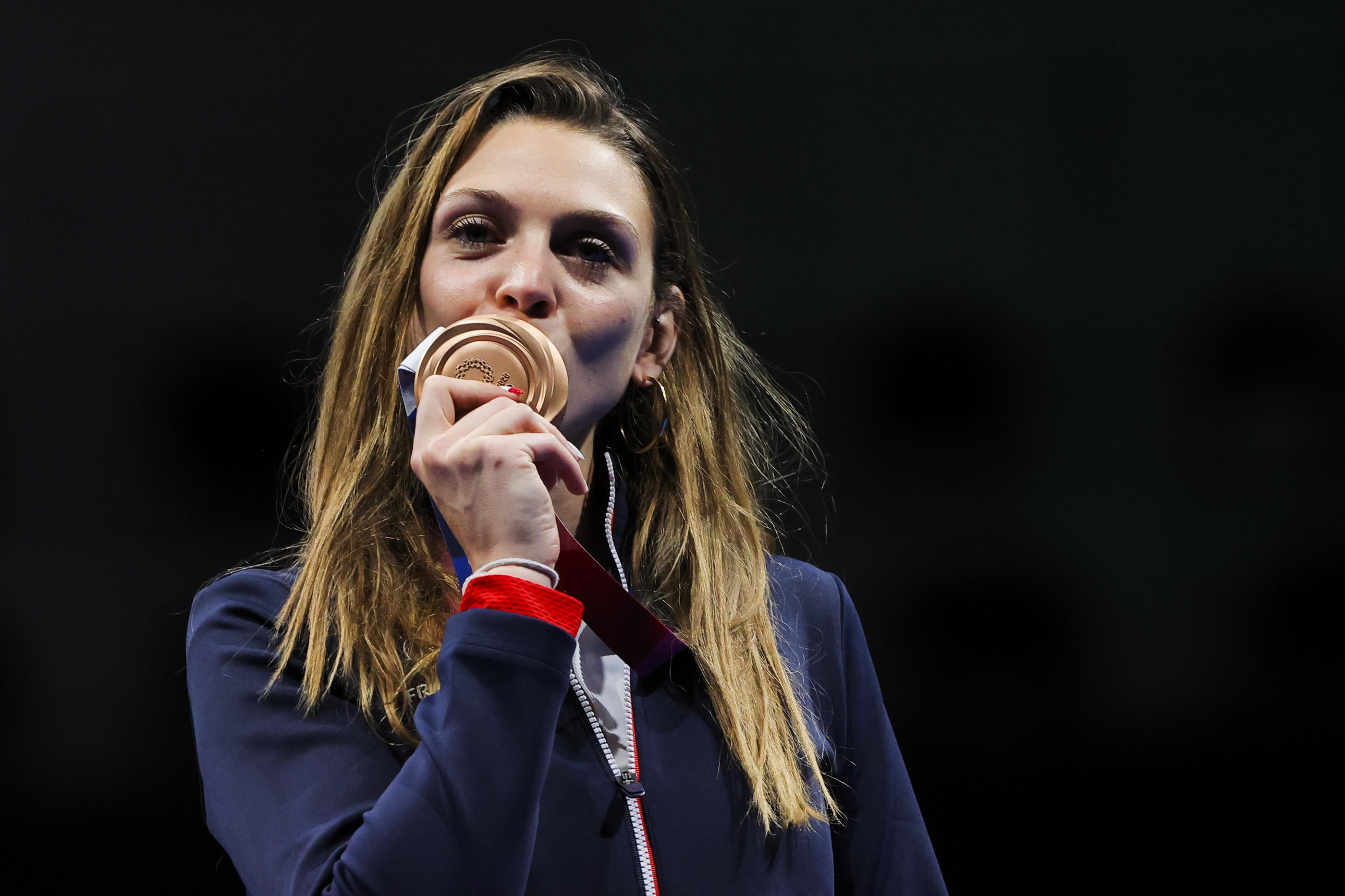 Manon Brunet a arraché le bronze au sabre. REUTERS/Maxim Shemetov