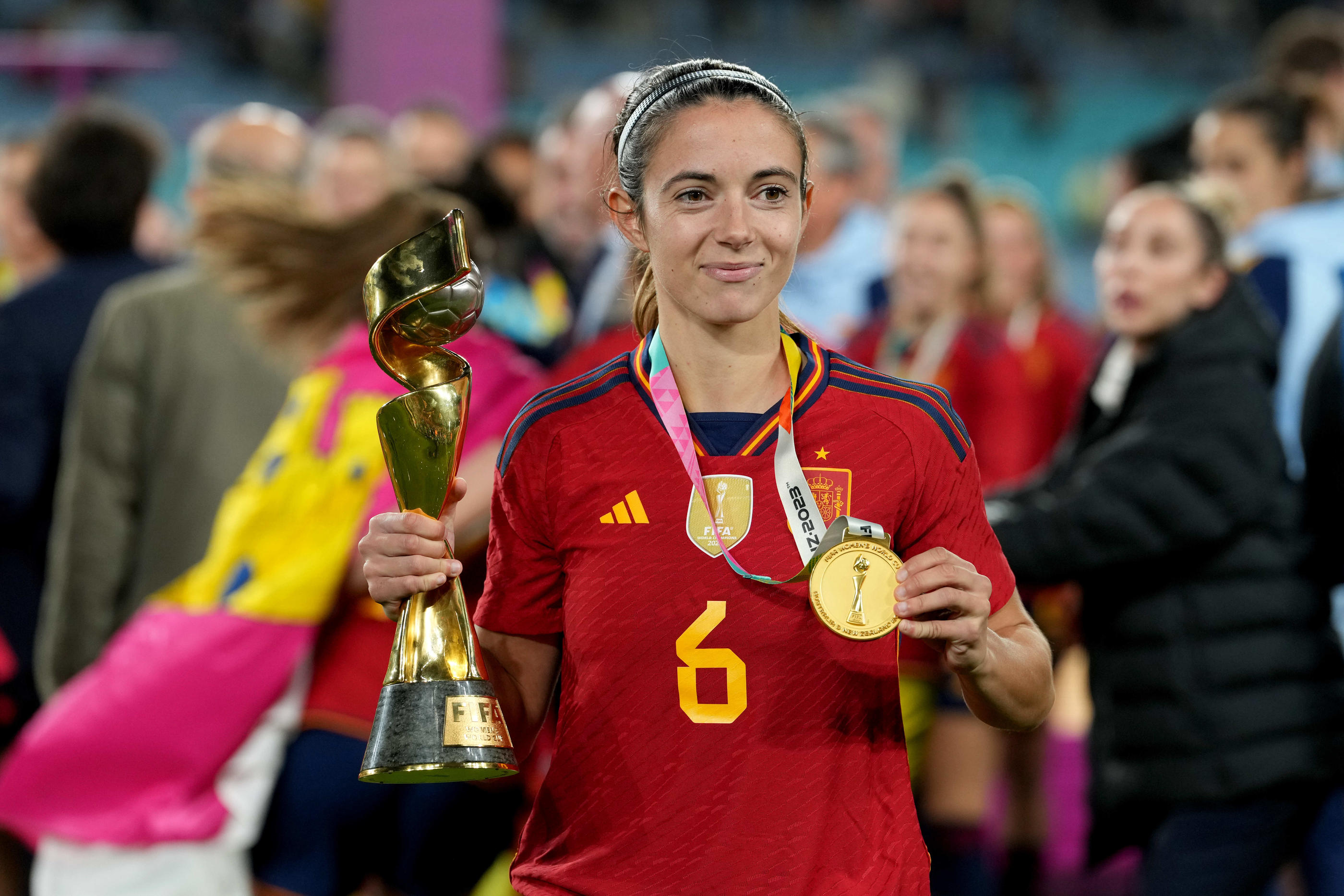 Aitana Bonmati, déjà sacrée joueuse de la Coupe du monde et joueuse UEFA de l’année, s’avance en favorite pour le Ballon d'or féminin. Photo Icon sport