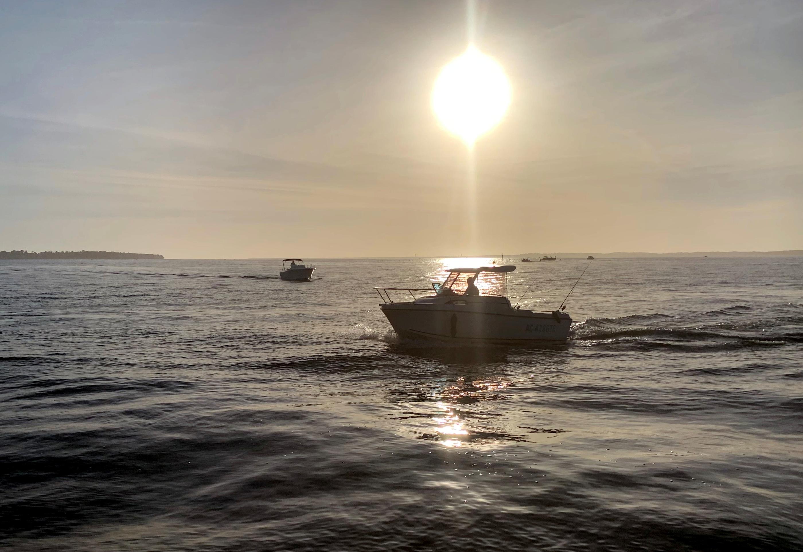 Un bateau semi-rigide a percuté un seconde navire au mouillage, dimanche 11 août, près d'Ajaccio en Corse (illustration) Lp/Aurélie AUDUREAU